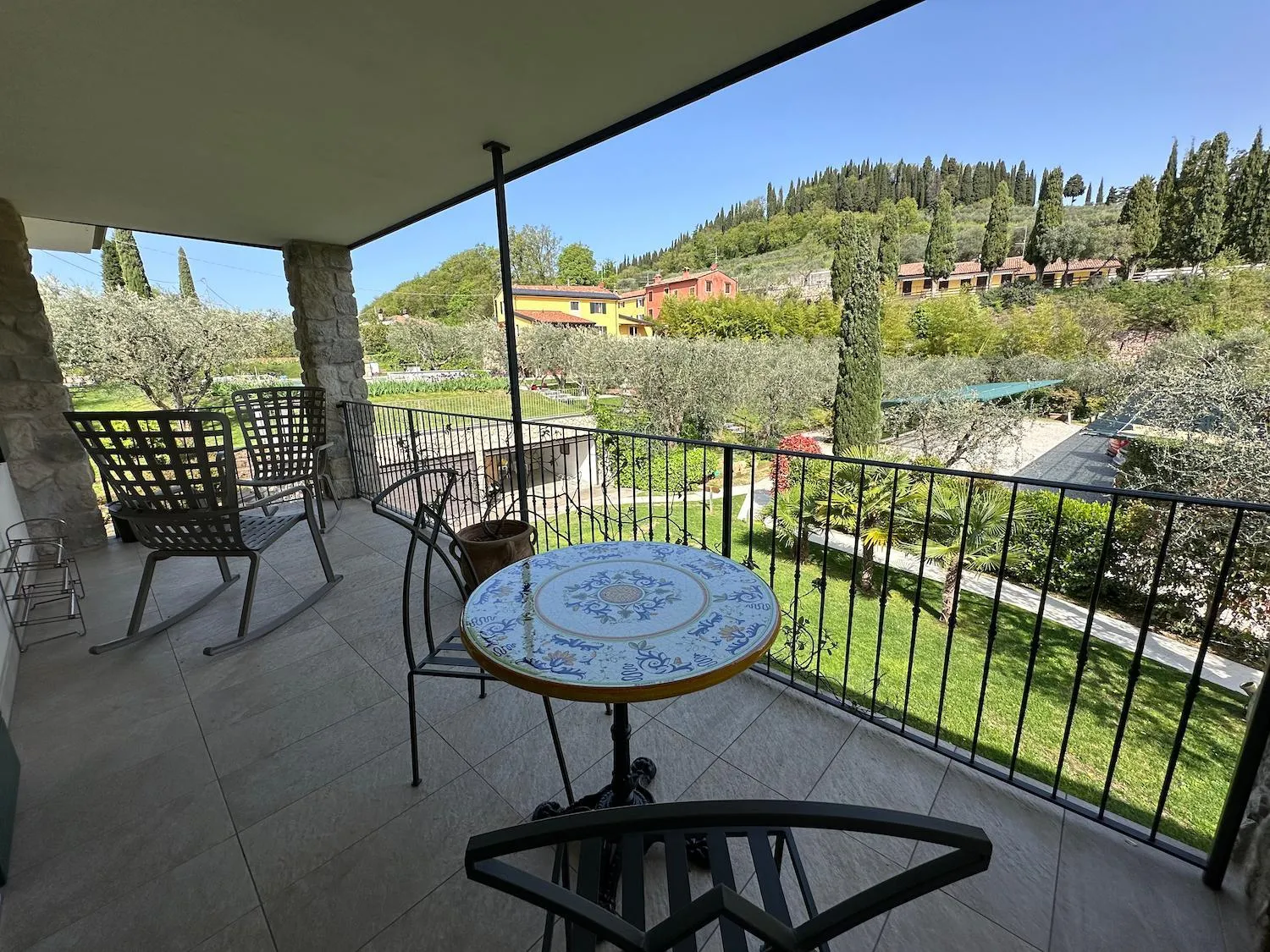 Balcony/Terrace in Casaliva Relais