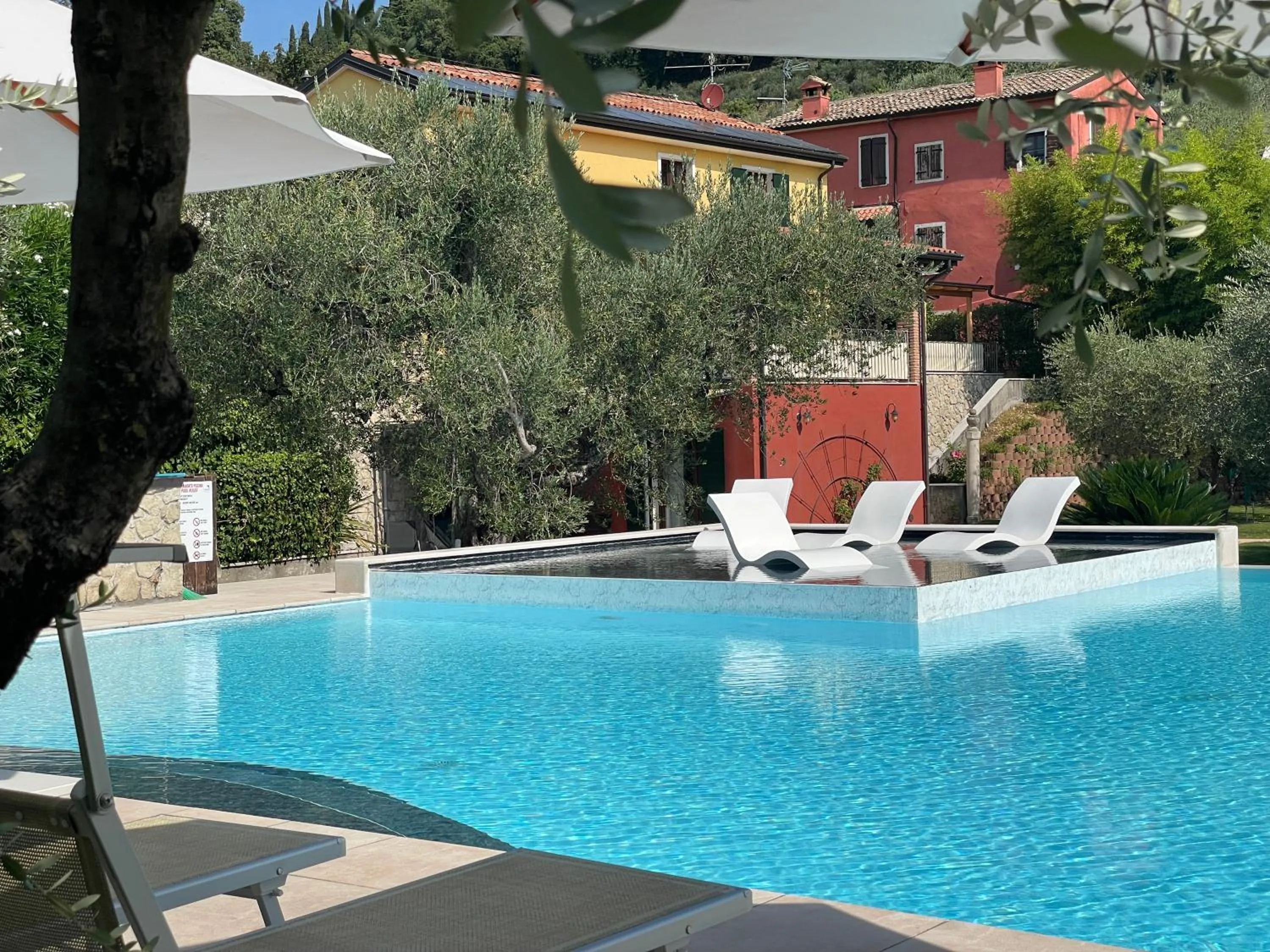 Pool view in Casaliva Relais