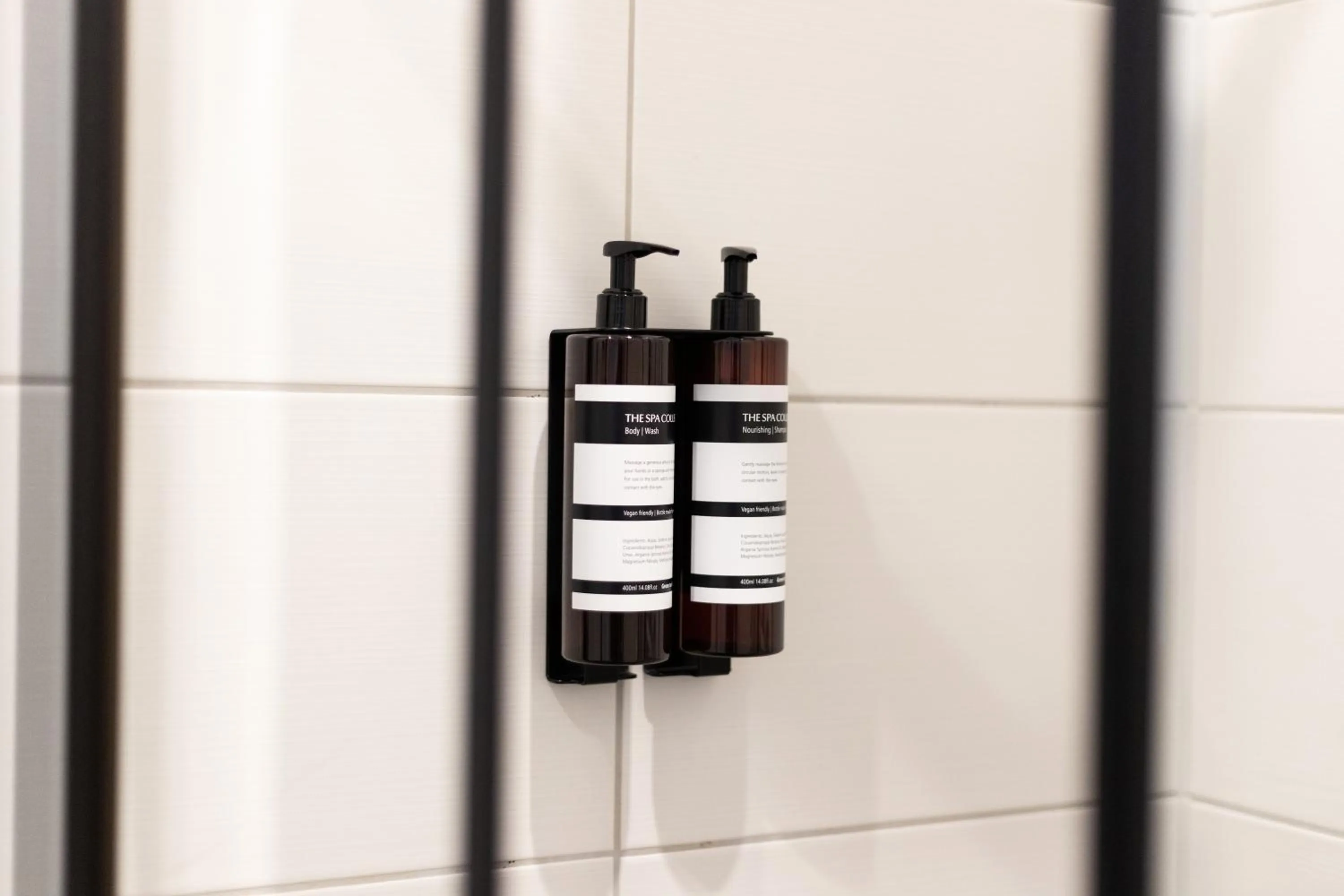 Shower in Weber Hotel 117