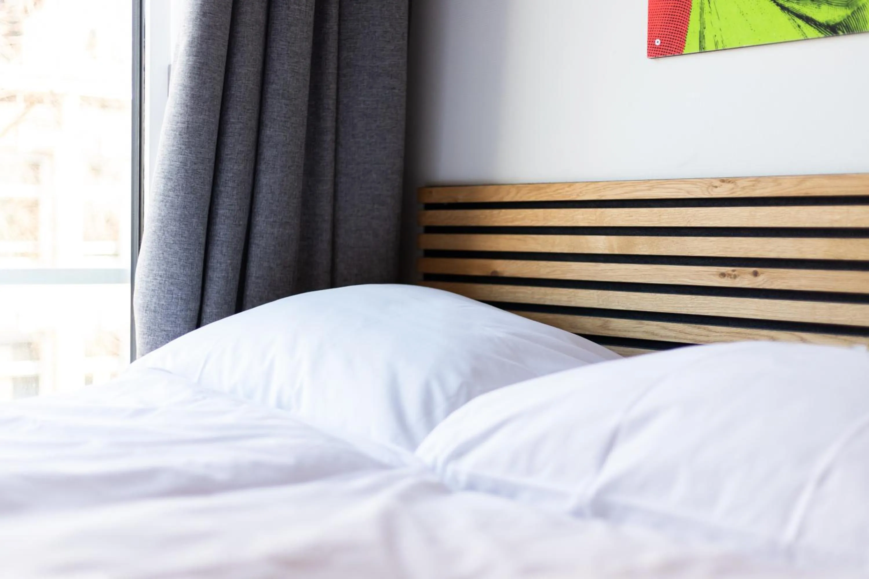 Bed in Weber Hotel 117