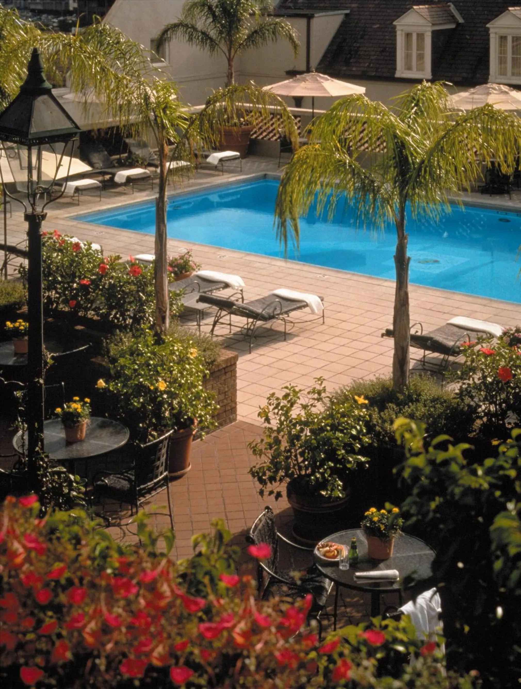 Swimming pool in Omni Royal Orleans Hotel