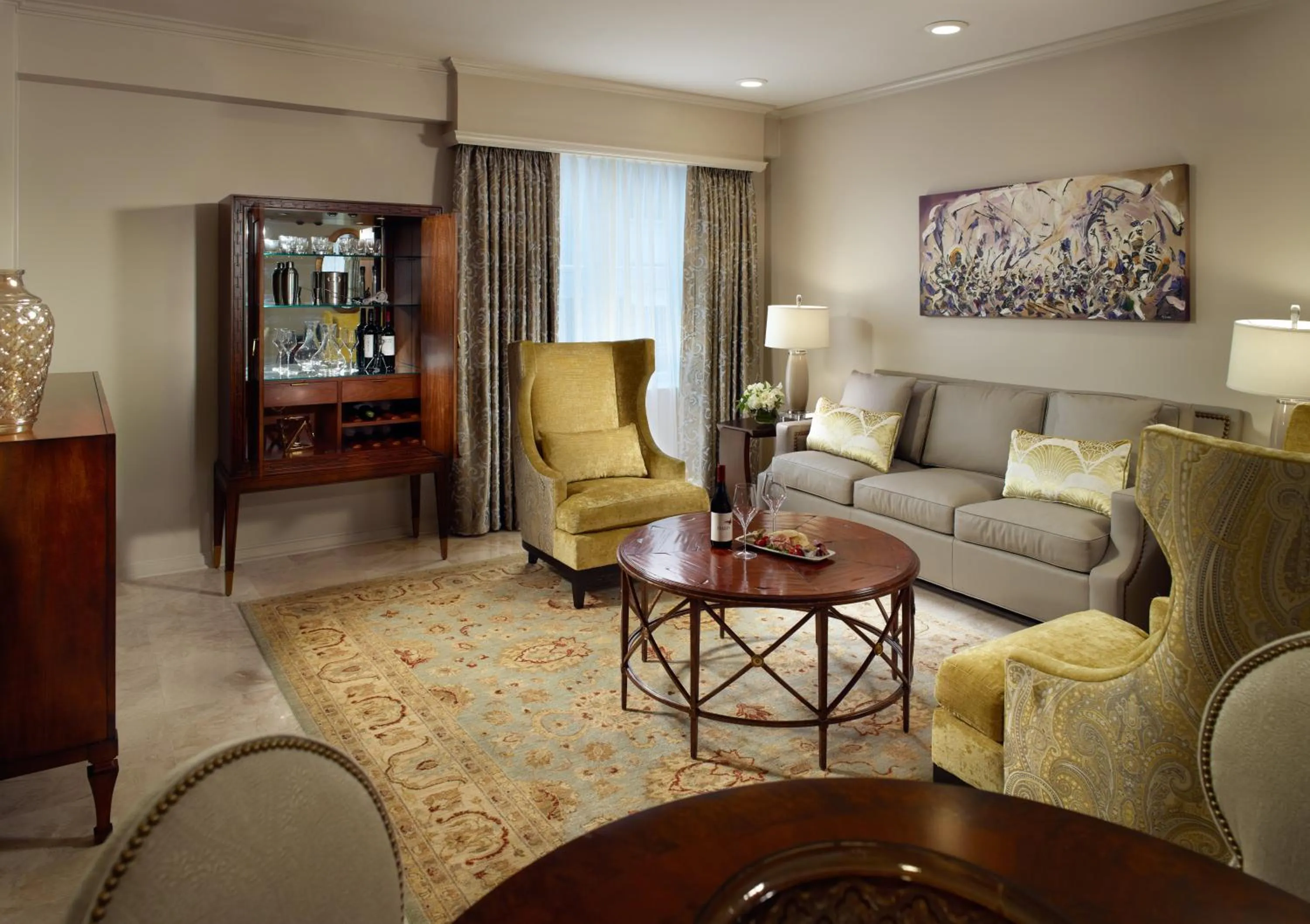 Photo of the whole room in Omni Royal Orleans Hotel