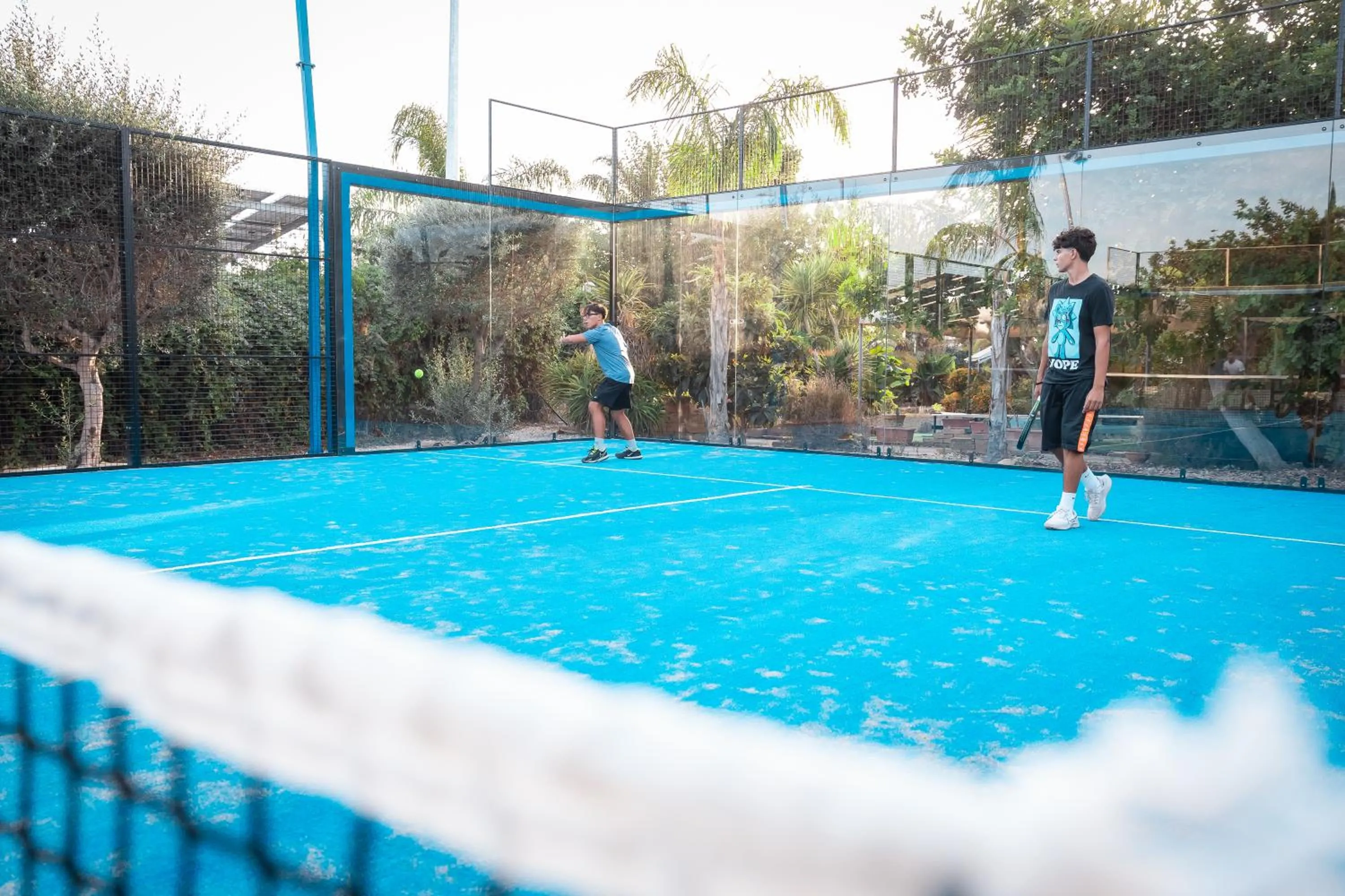 Tennis court in B&B Villa Anna