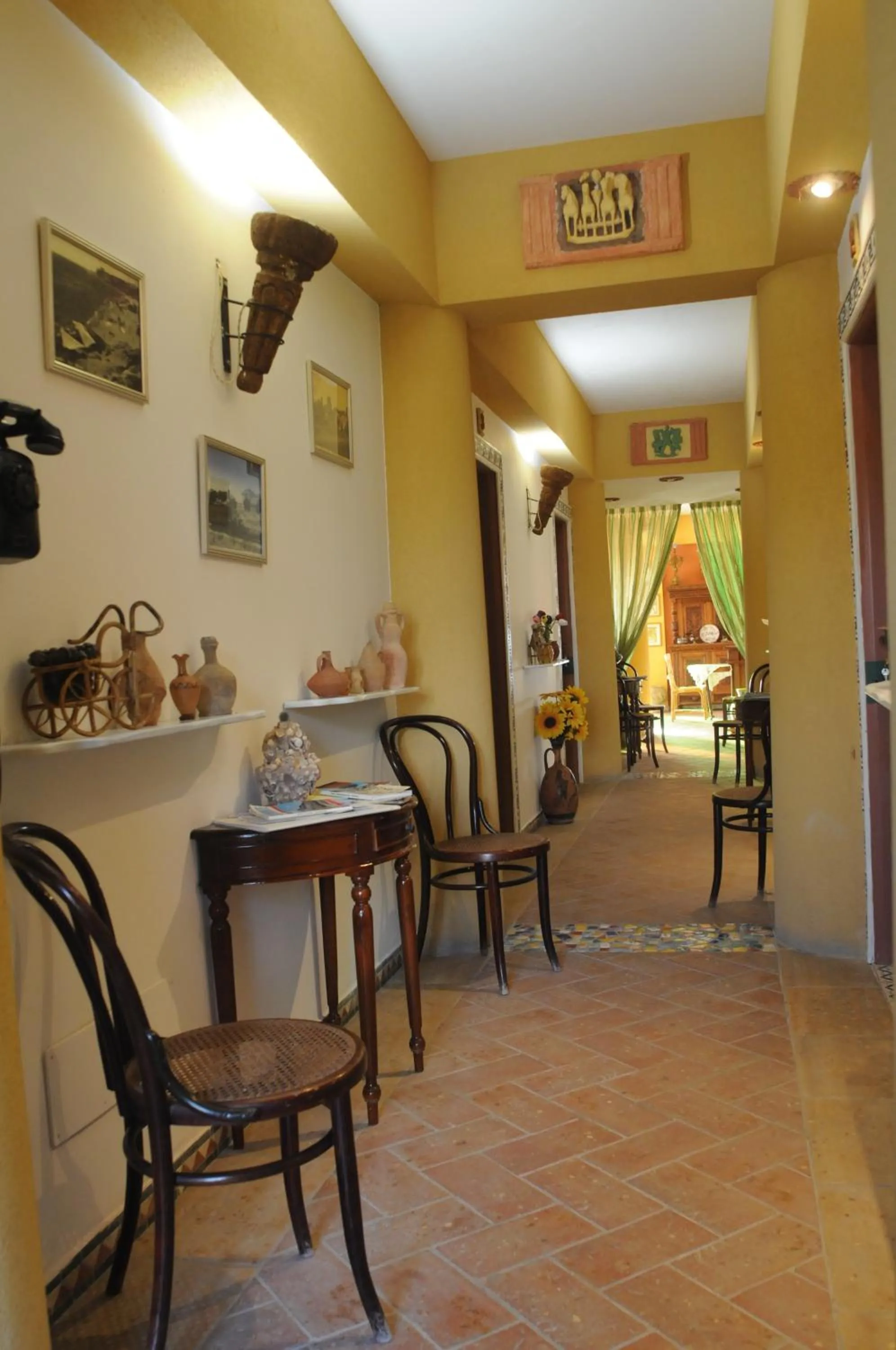 Decorative detail in B&B Villa Anna