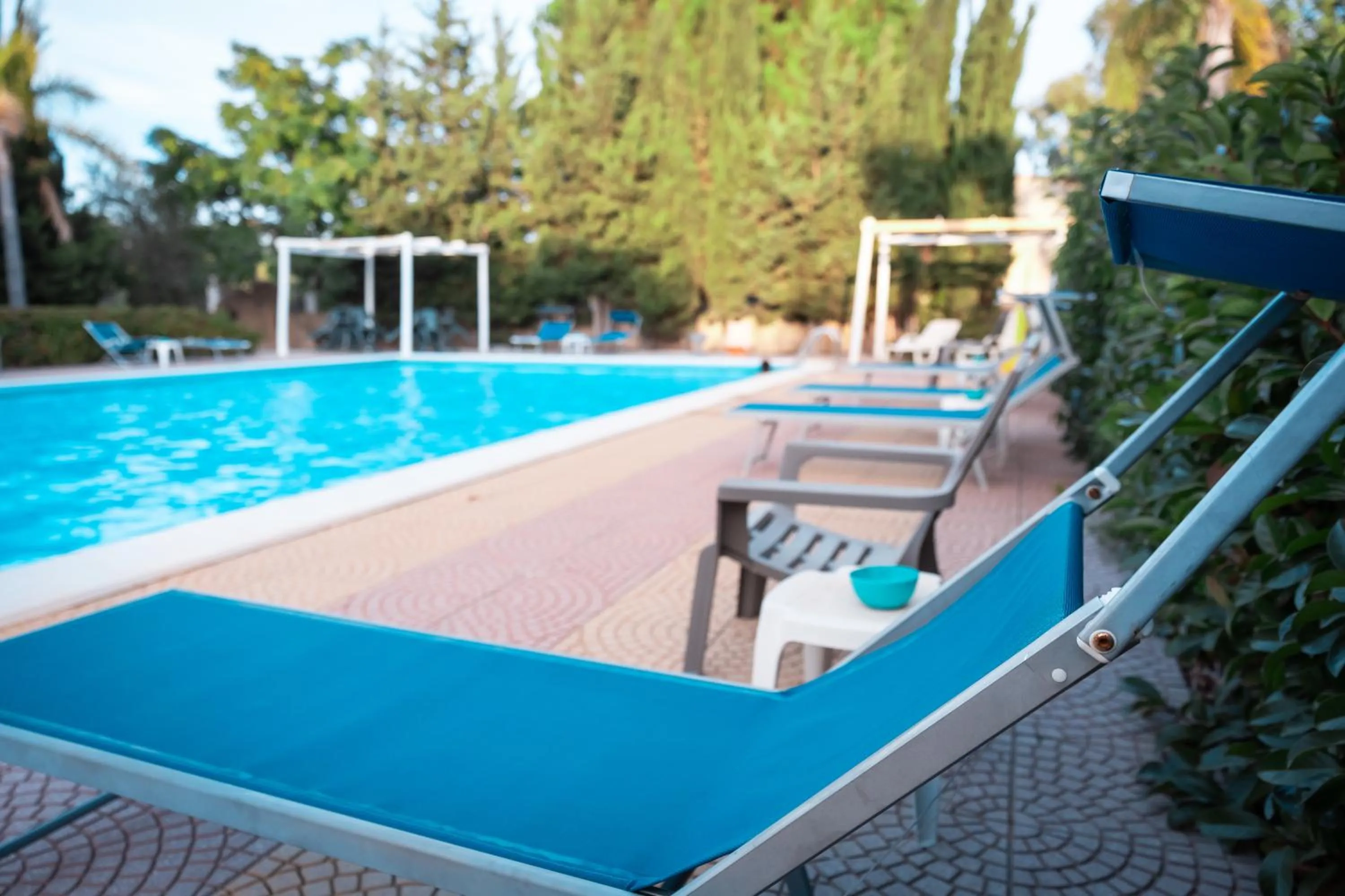 Swimming pool in B&B Villa Anna