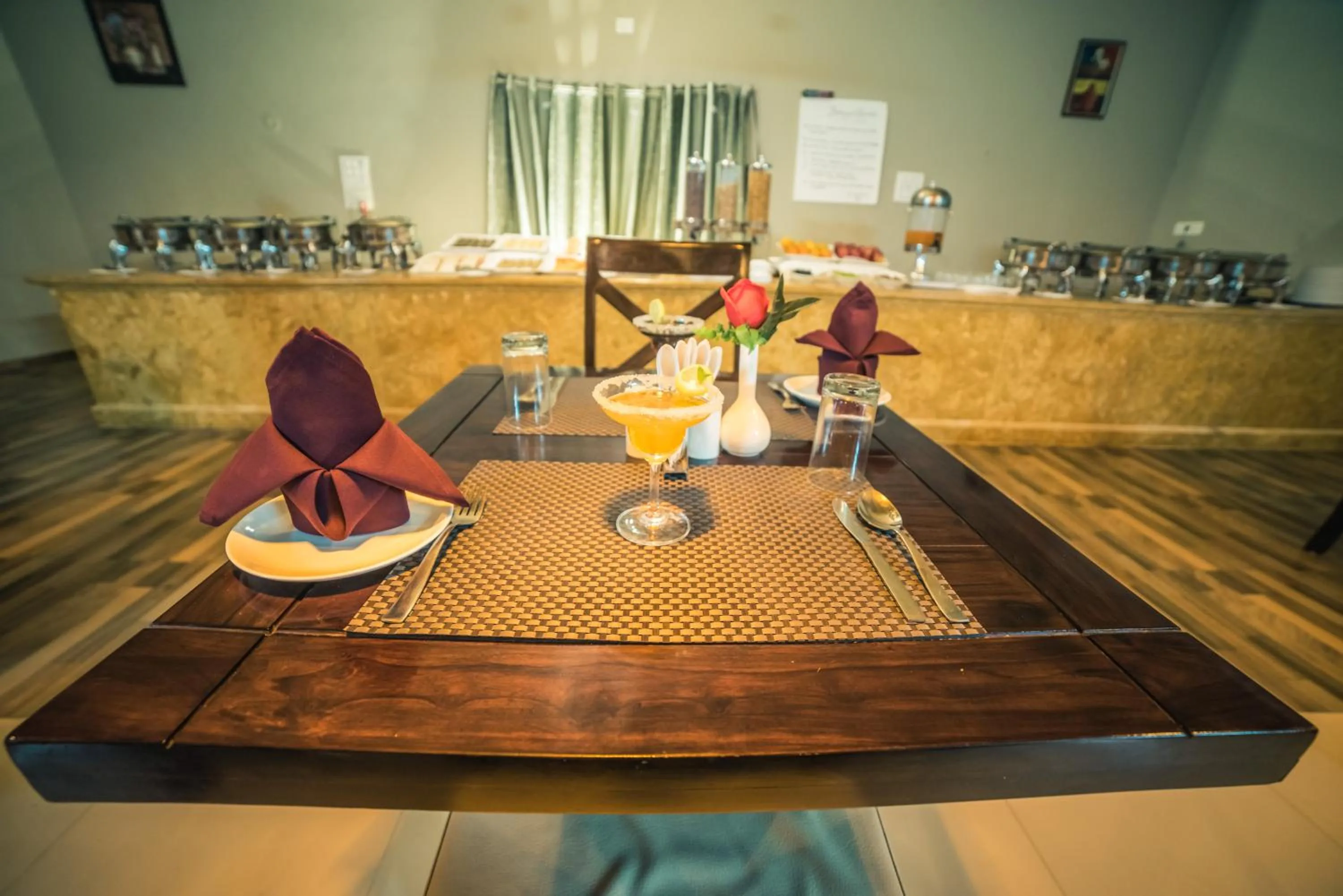 Restaurant/places to eat in Bhavya Resort - Luxury Boutique Desert Camp