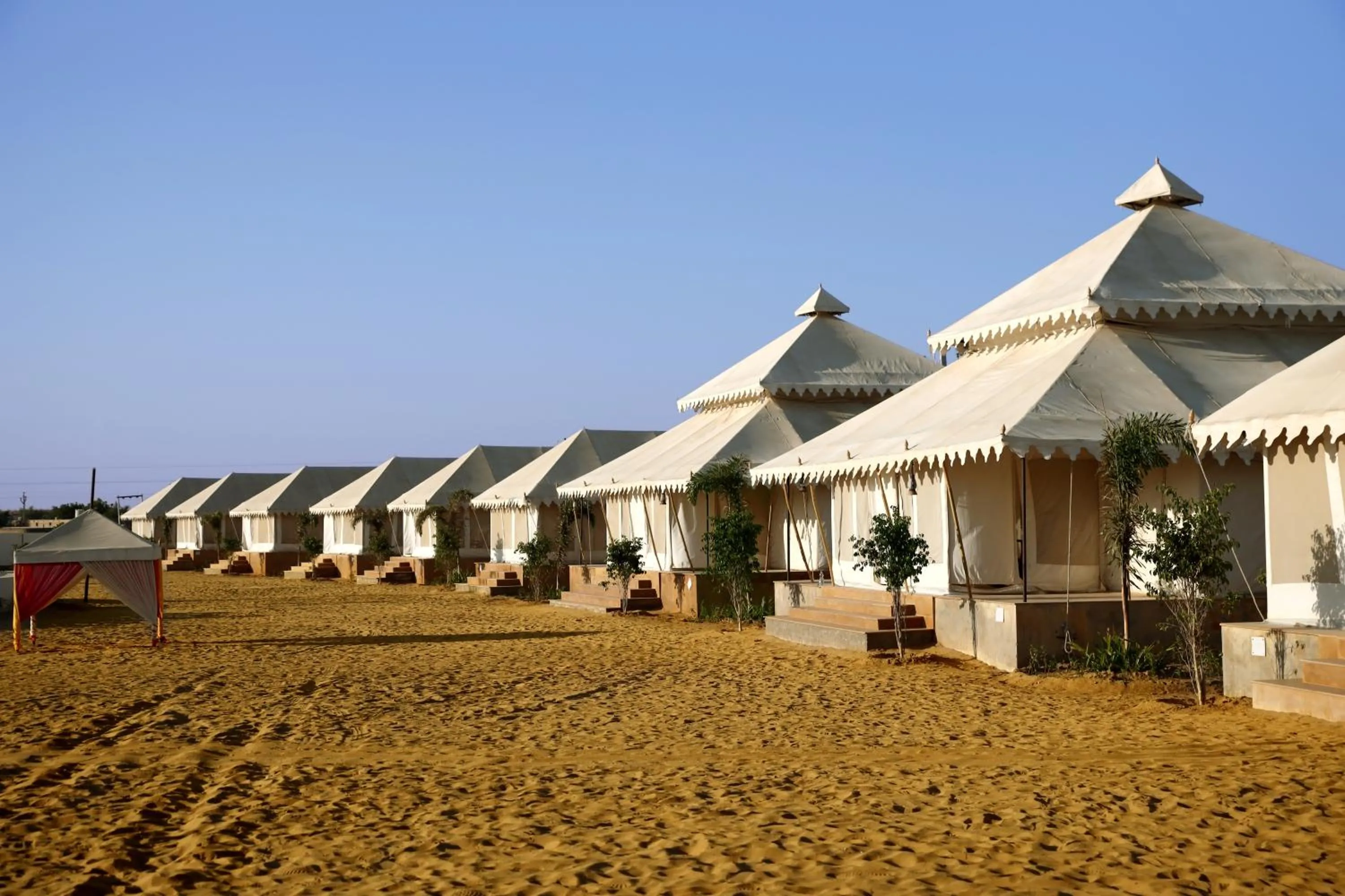 Property building in Bhavya Resort - Luxury Boutique Desert Camp