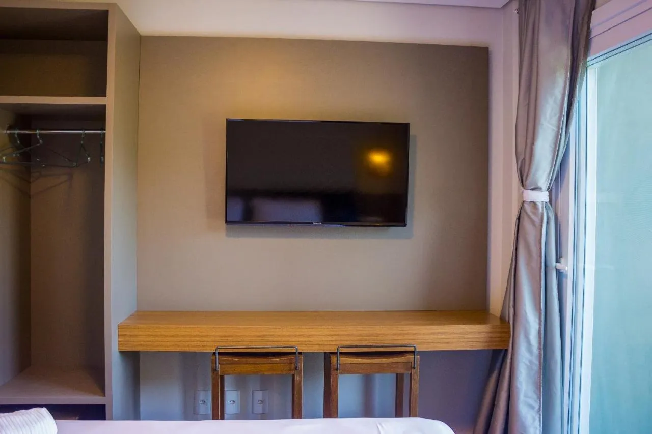 Bed in Pousada Las Piedras