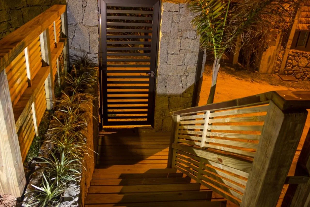 Patio in Pousada Las Piedras