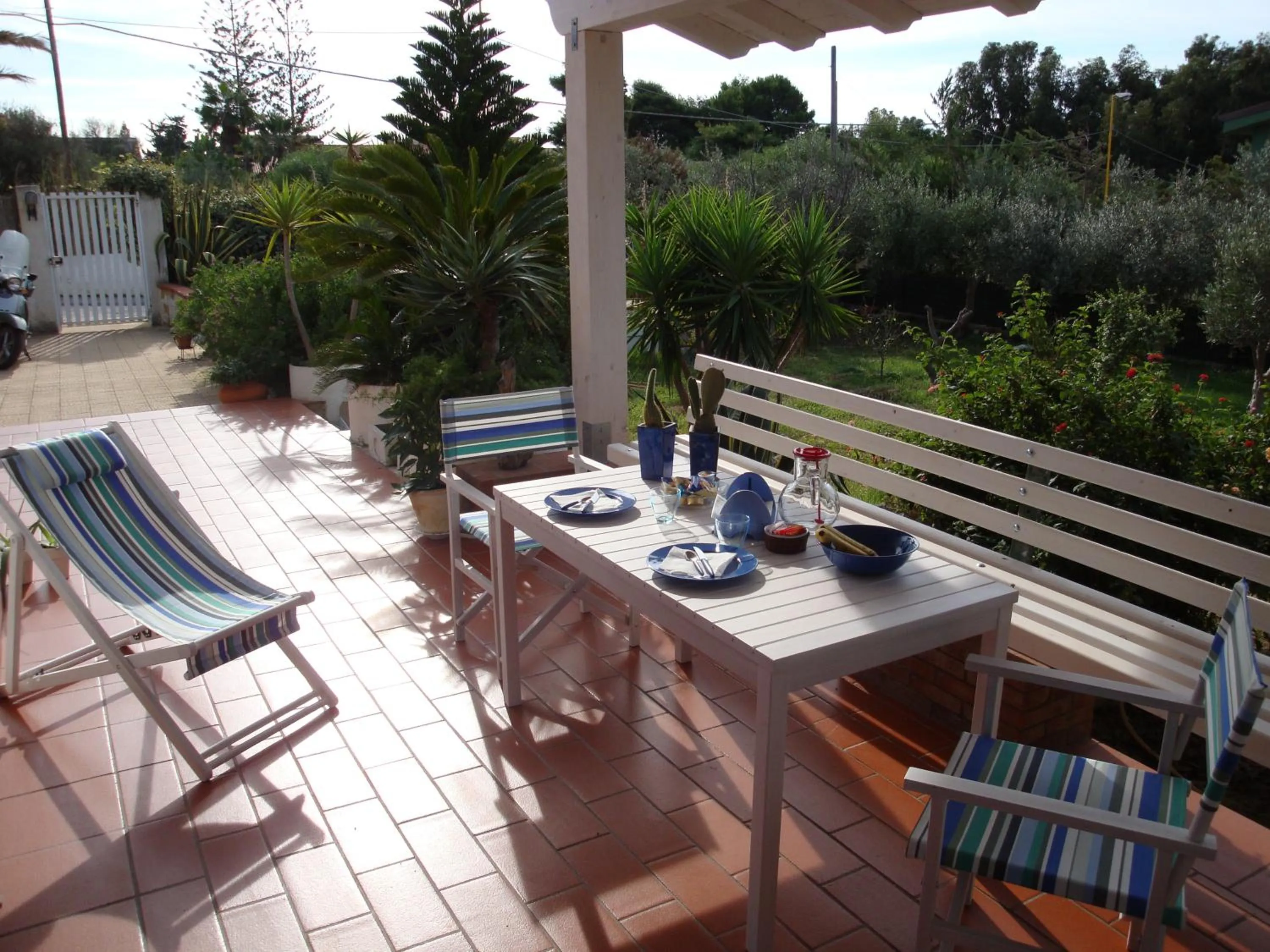 Decorative detail in Villa Cetta B&B