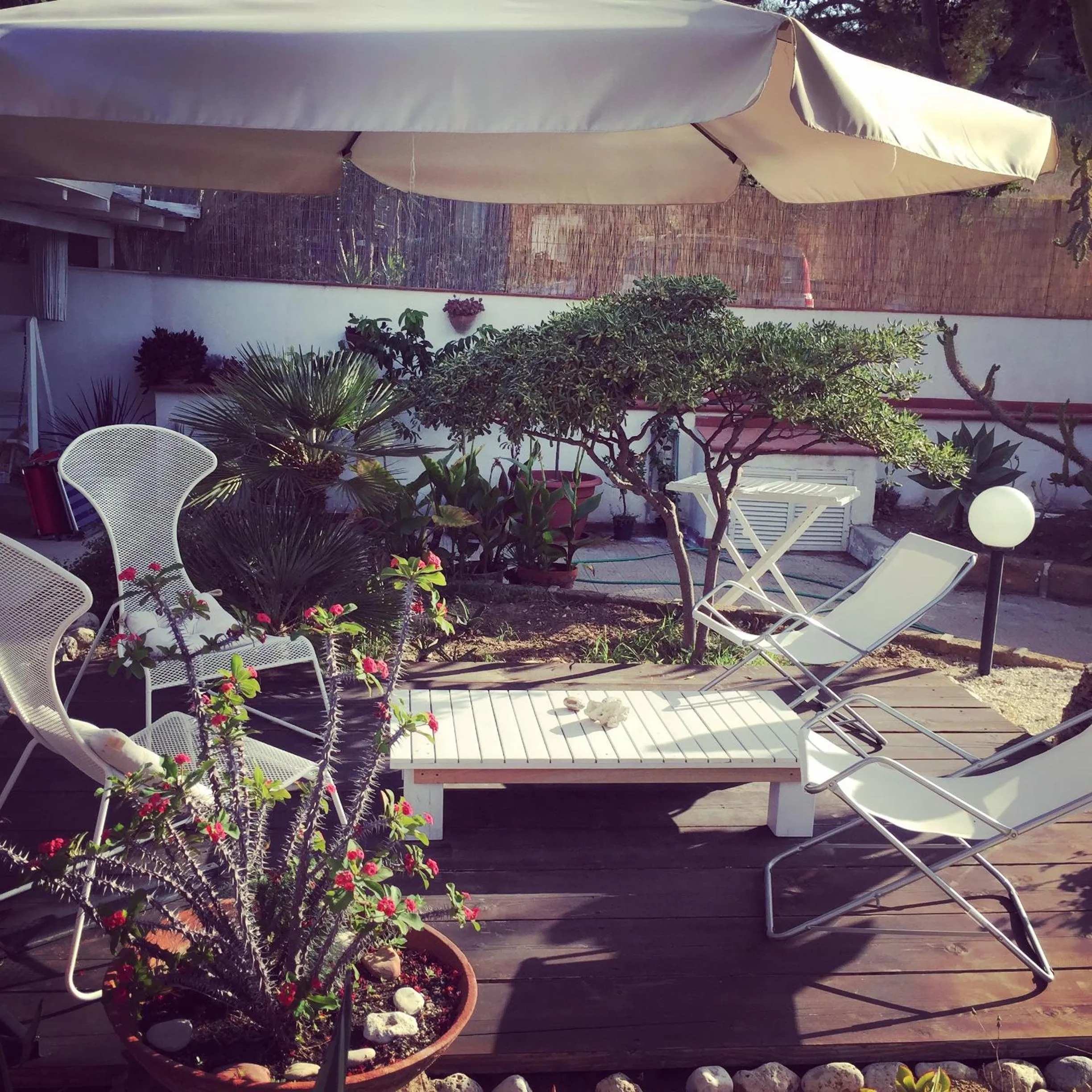 Patio in Villa Cetta B&B