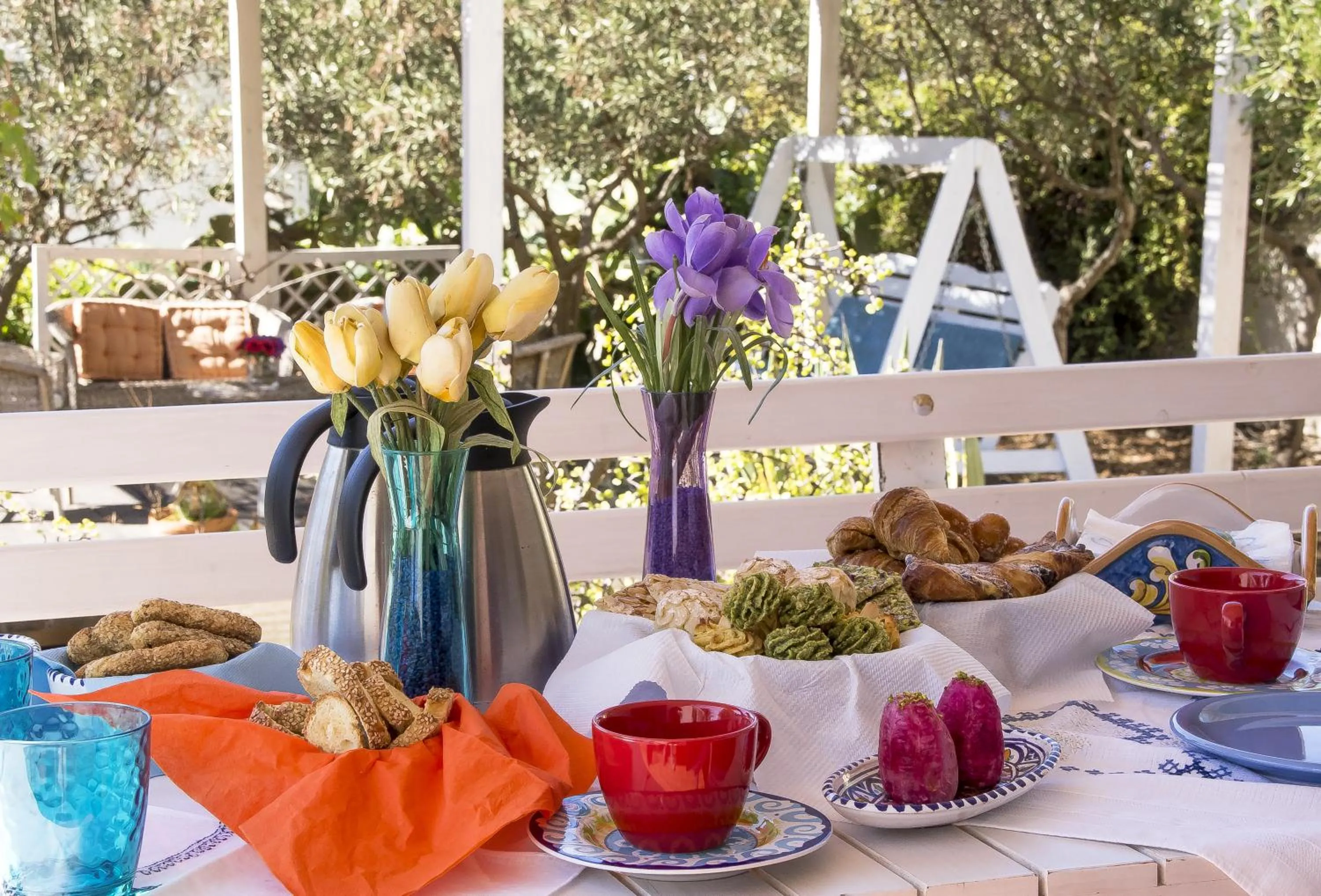 Food and drinks in Villa Cetta B&B