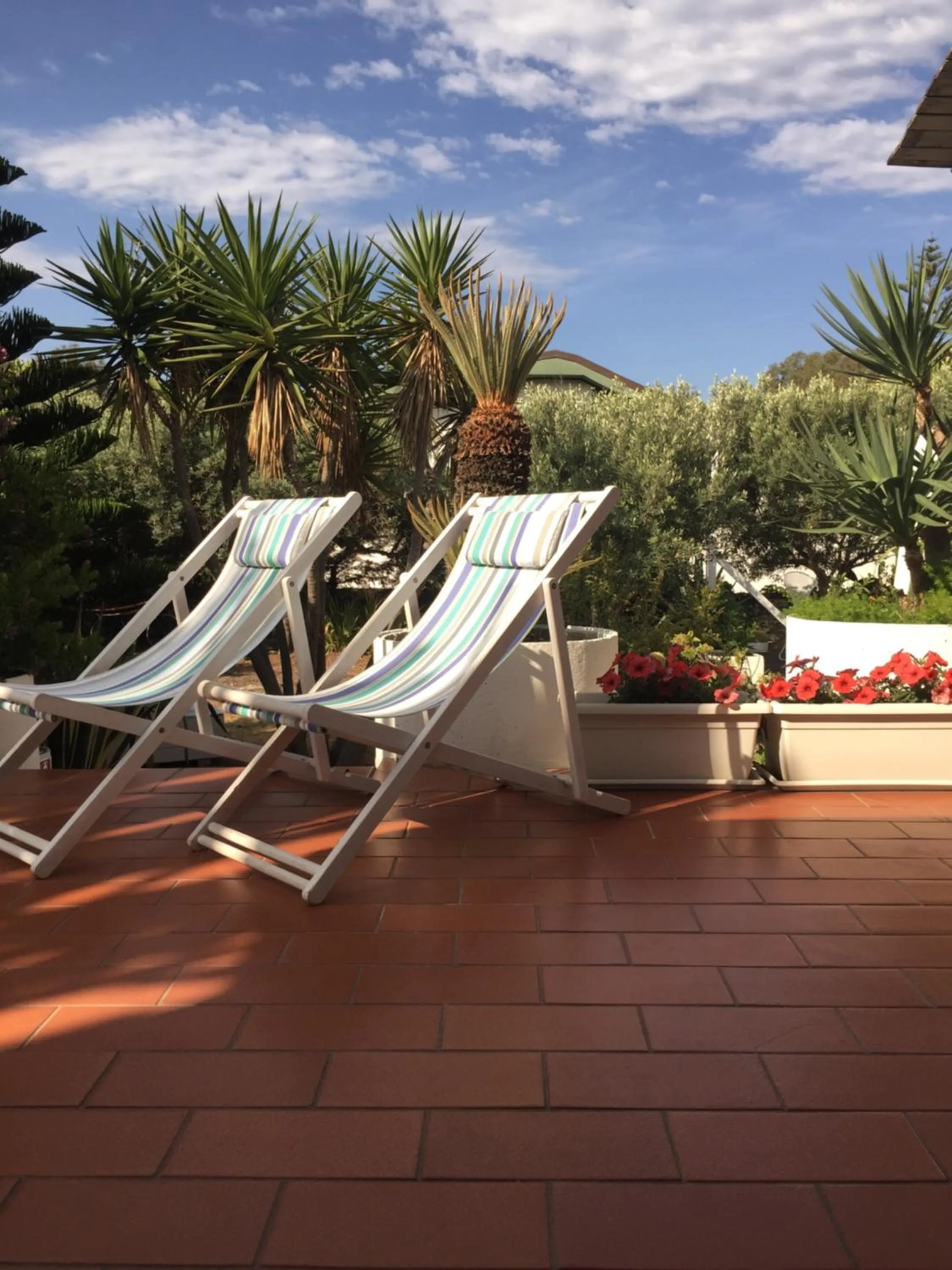 Patio in Villa Cetta B&B