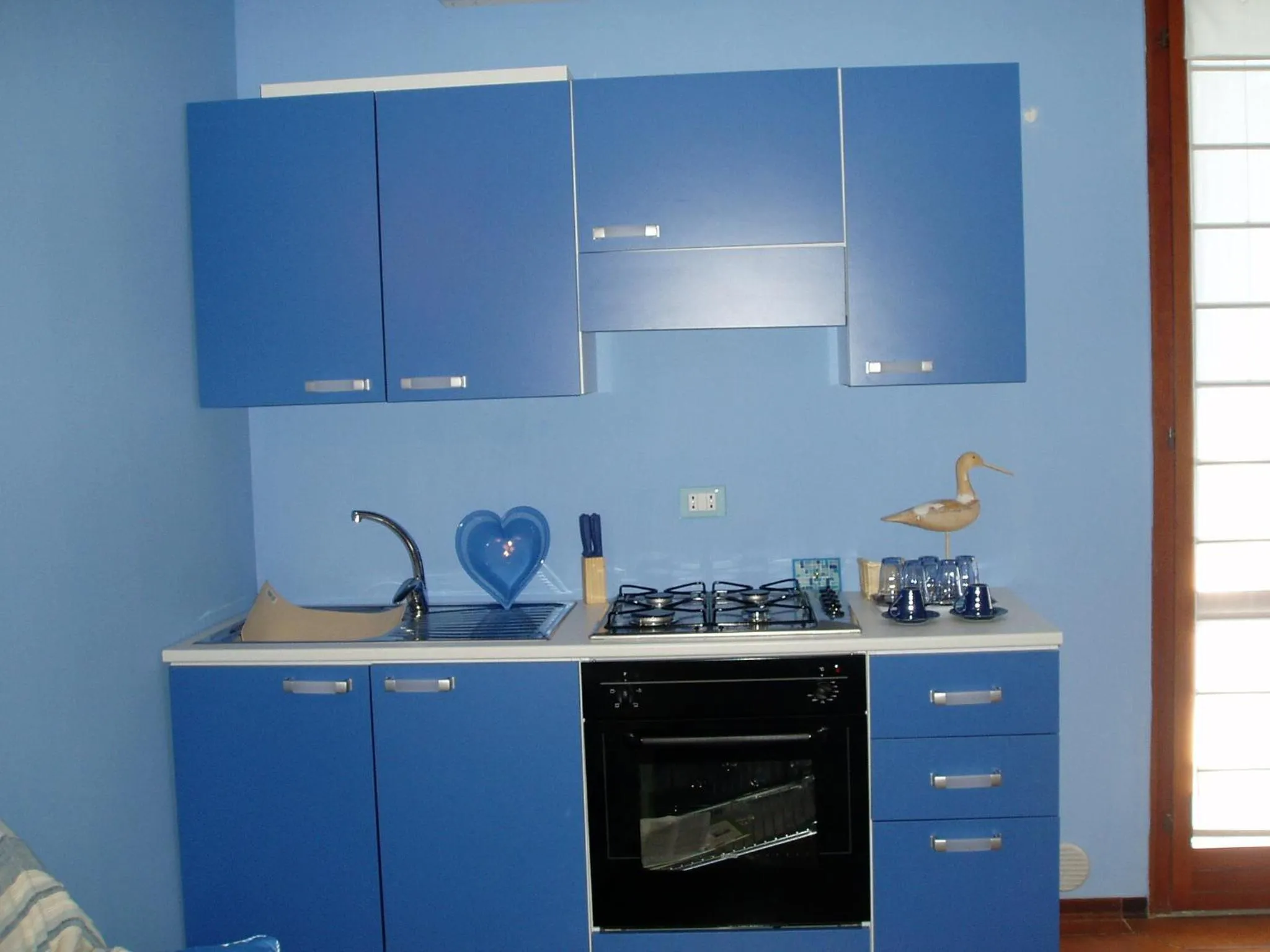 Kitchen or kitchenette in B&B Al Mare Di Greis