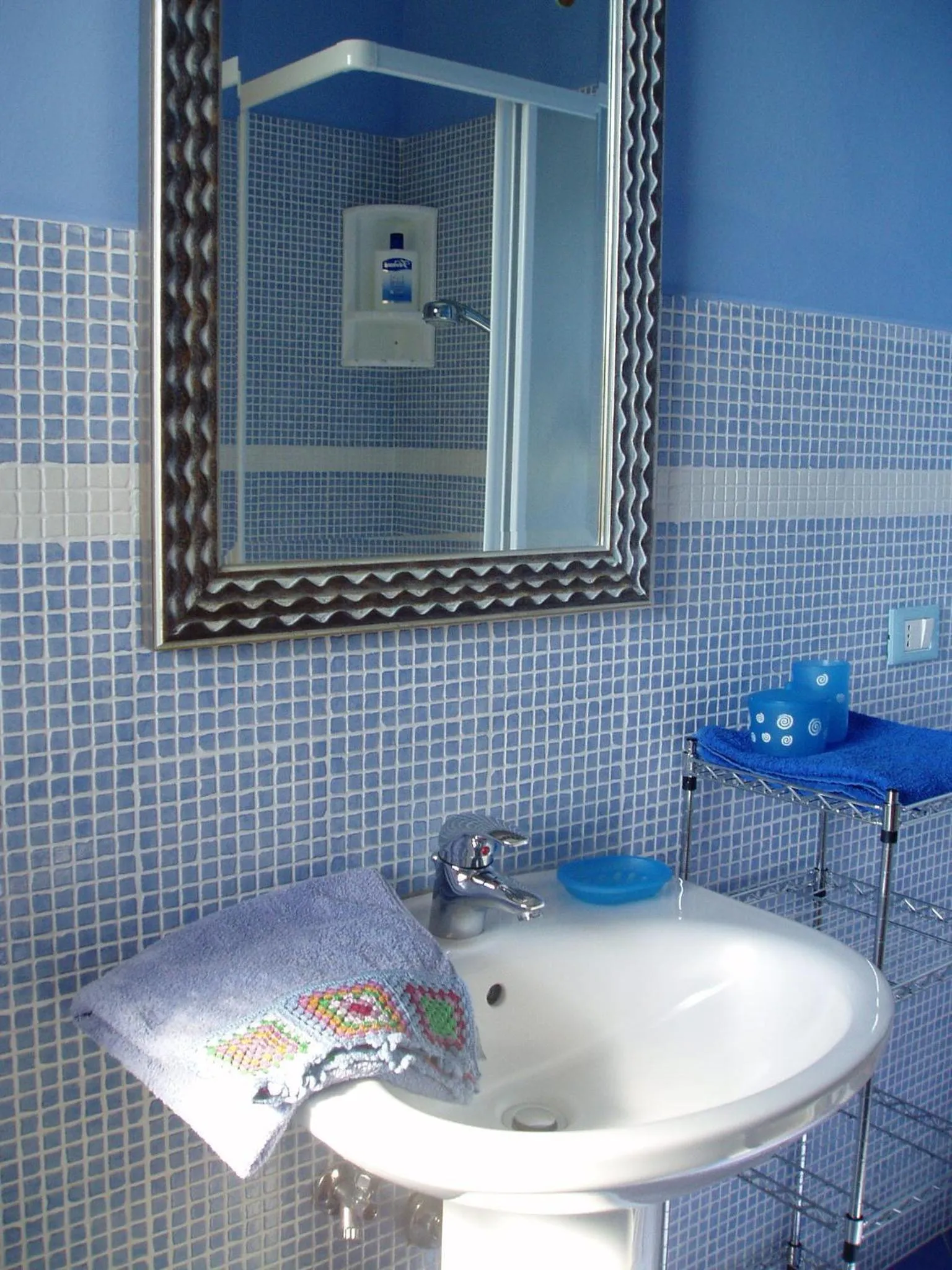 Bathroom in B&B Al Mare Di Greis