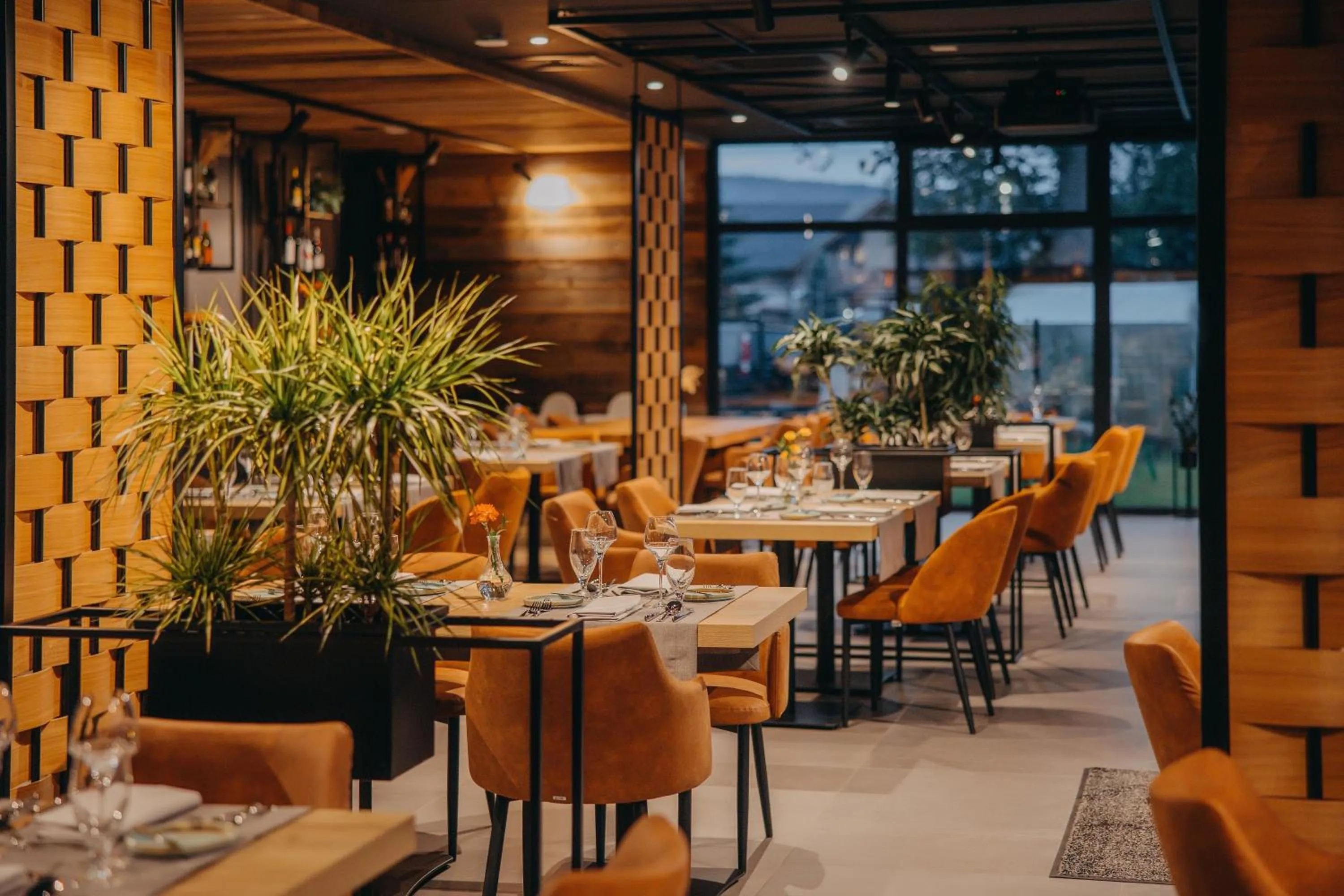 Restaurant/places to eat in Platinum Apartments