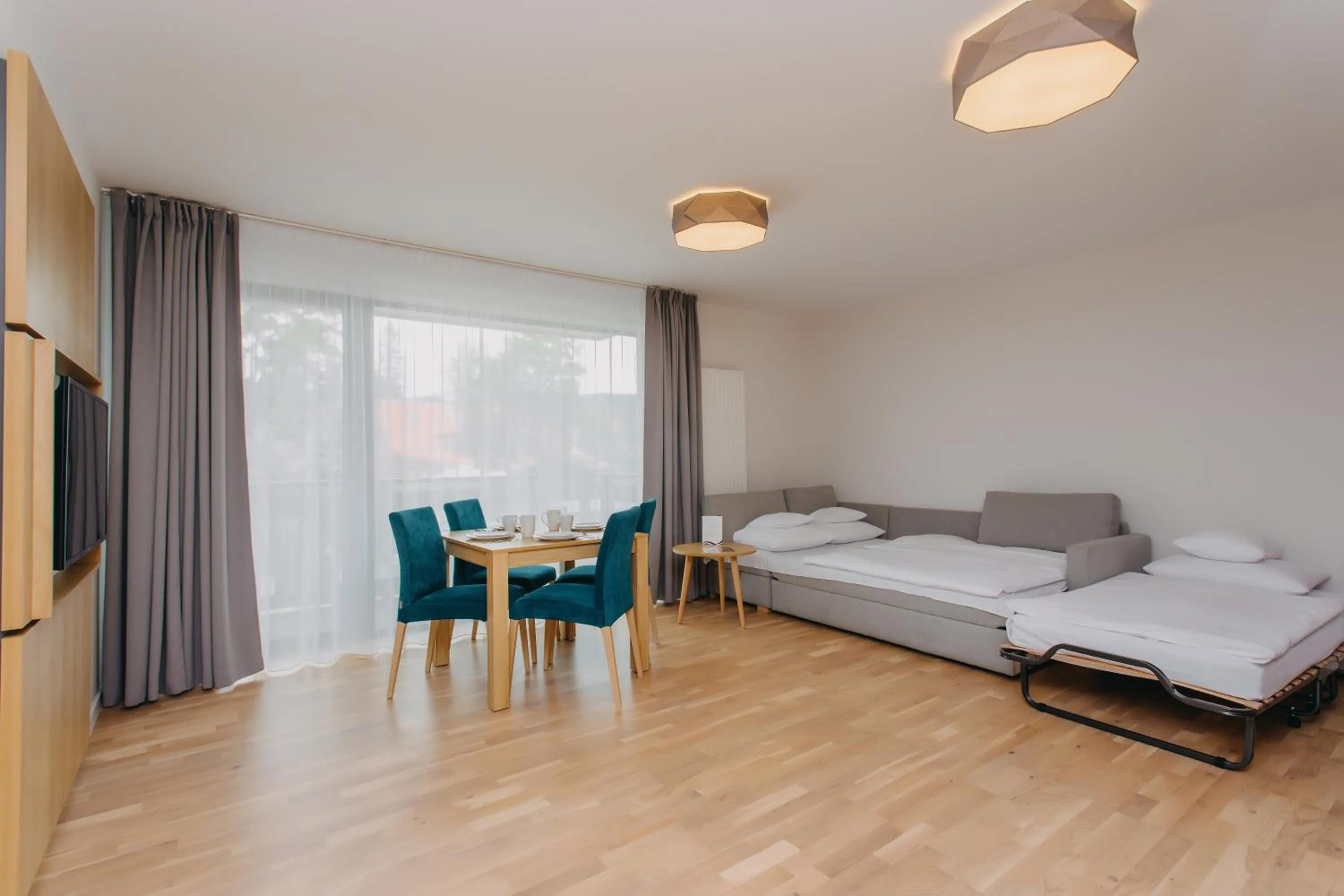 Bed in Platinum Apartments