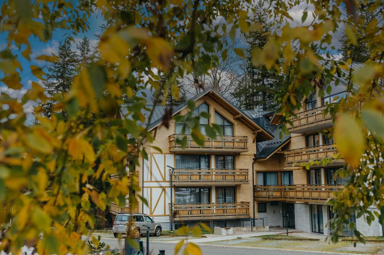 Property building in Platinum Apartments