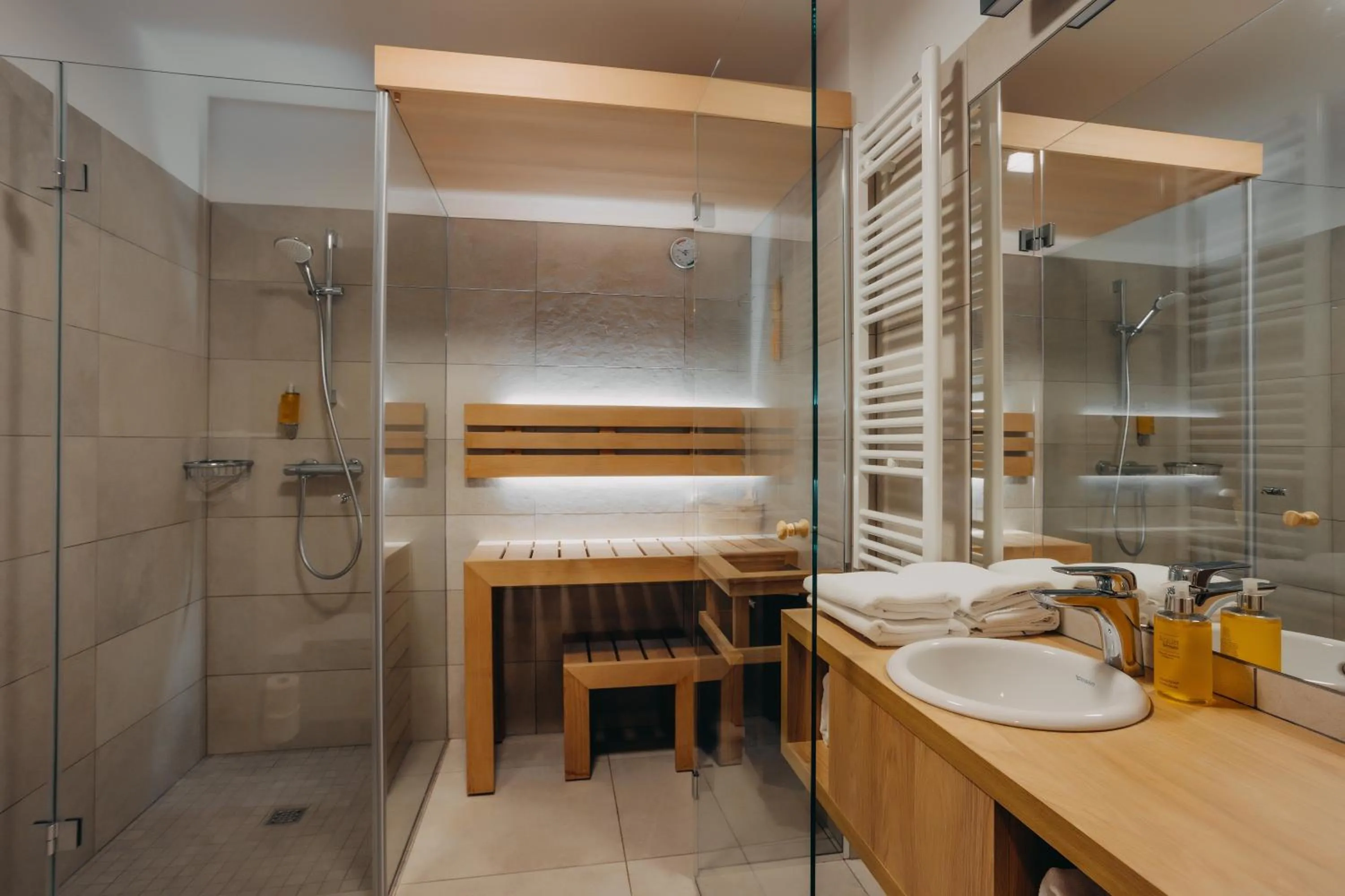 Bathroom in Platinum Apartments