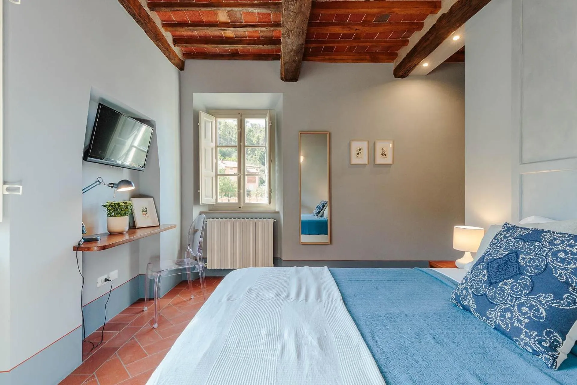 Bed in Antica Pergola di San Giusto