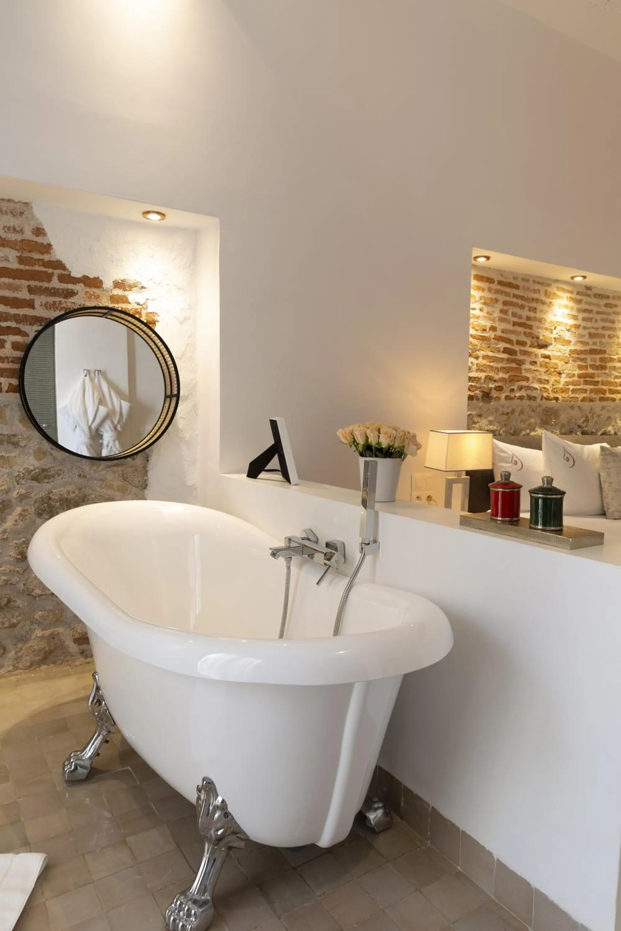 Shower in Suite Azur Hotel