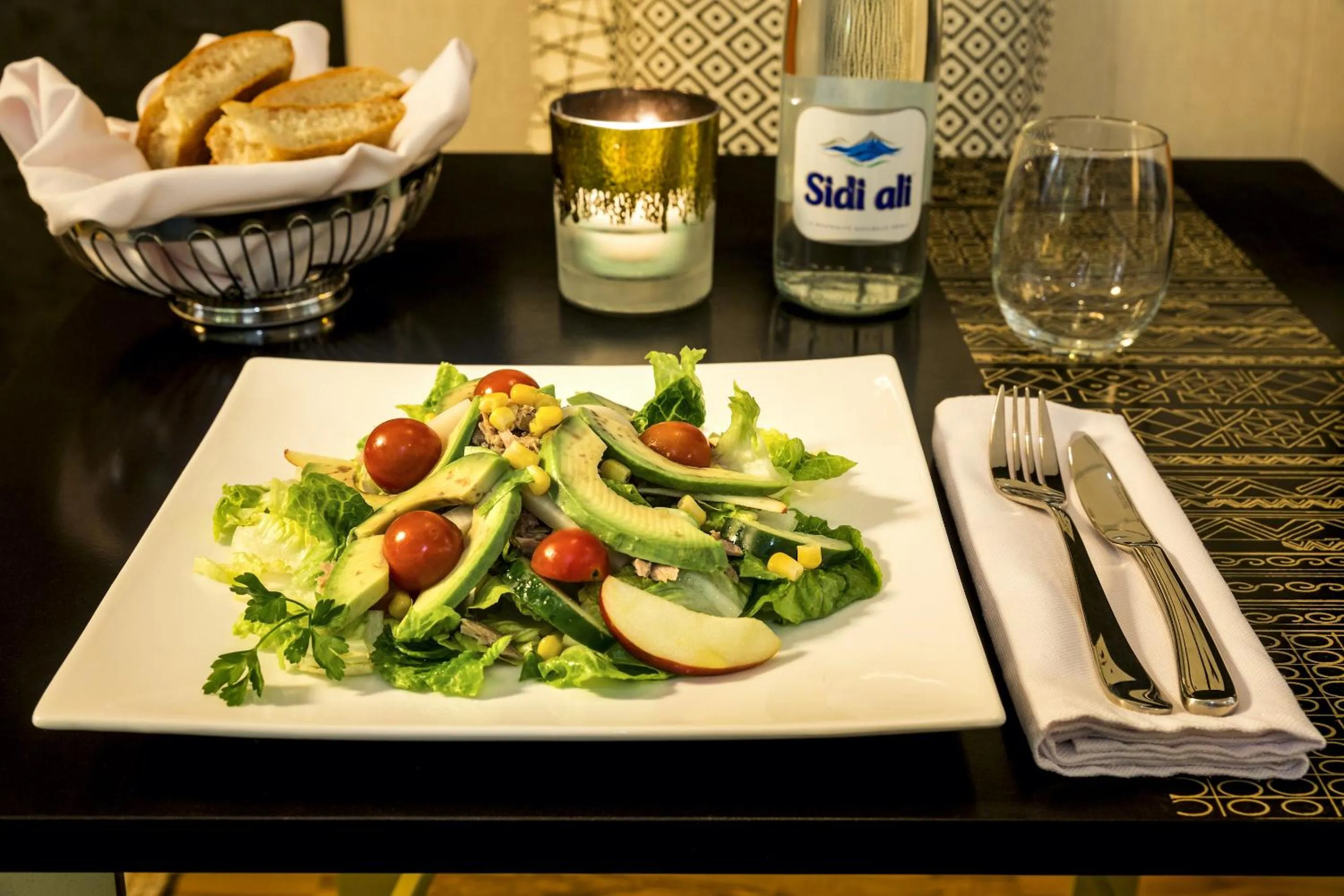 Dinner in Suite Azur Hotel