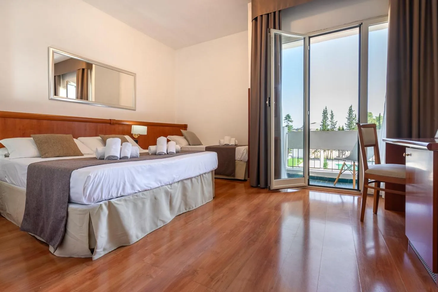 Property building, Bed in Garden Hotel