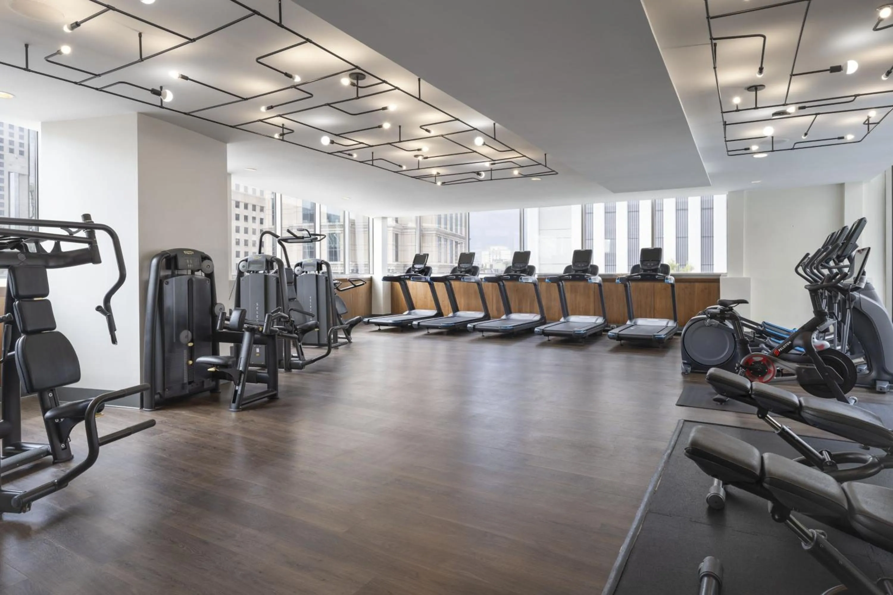 Fitness centre/facilities in Le Meridien New Orleans