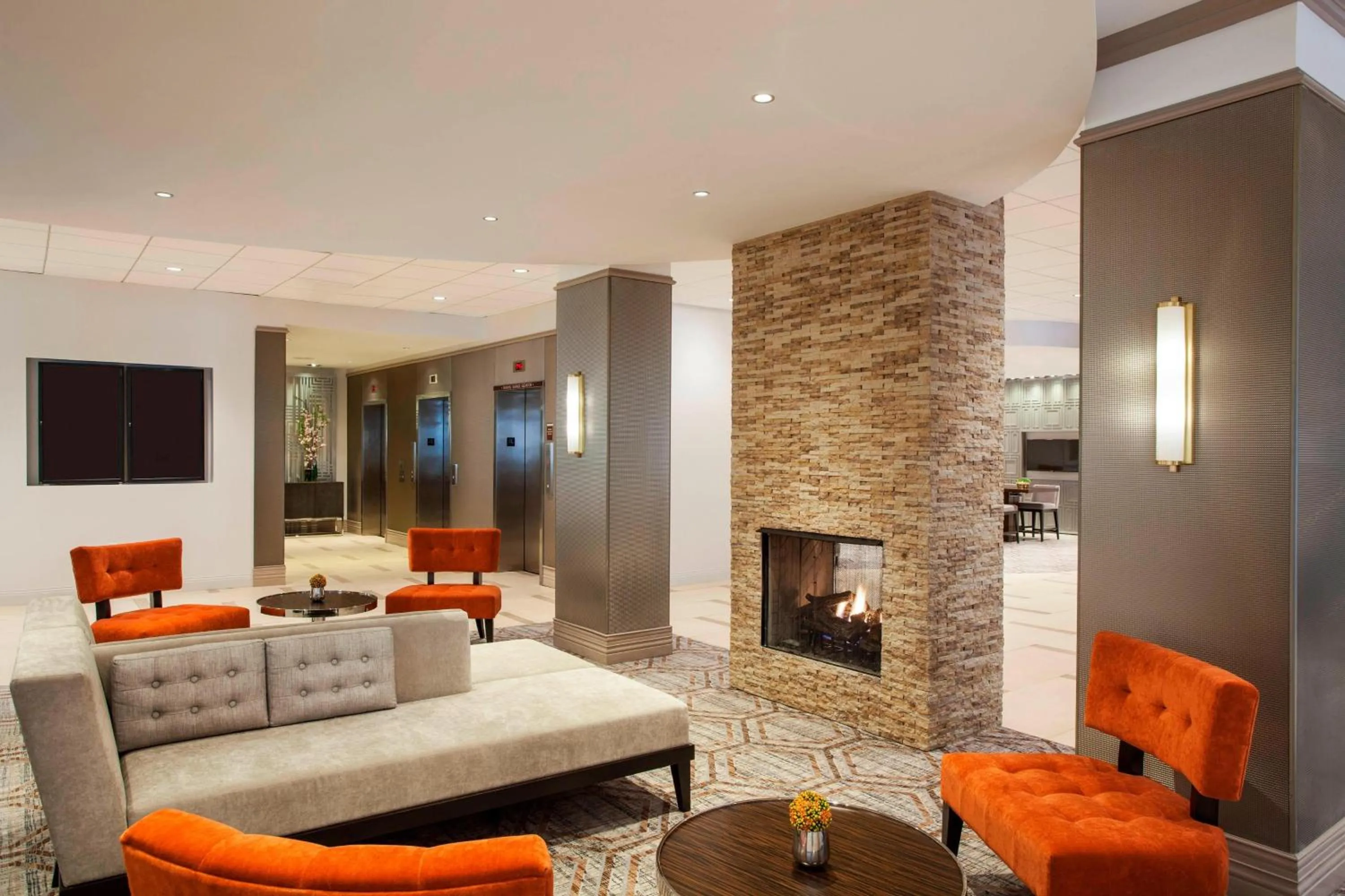 Lobby or reception in Sheraton Philadelphia University City Hotel