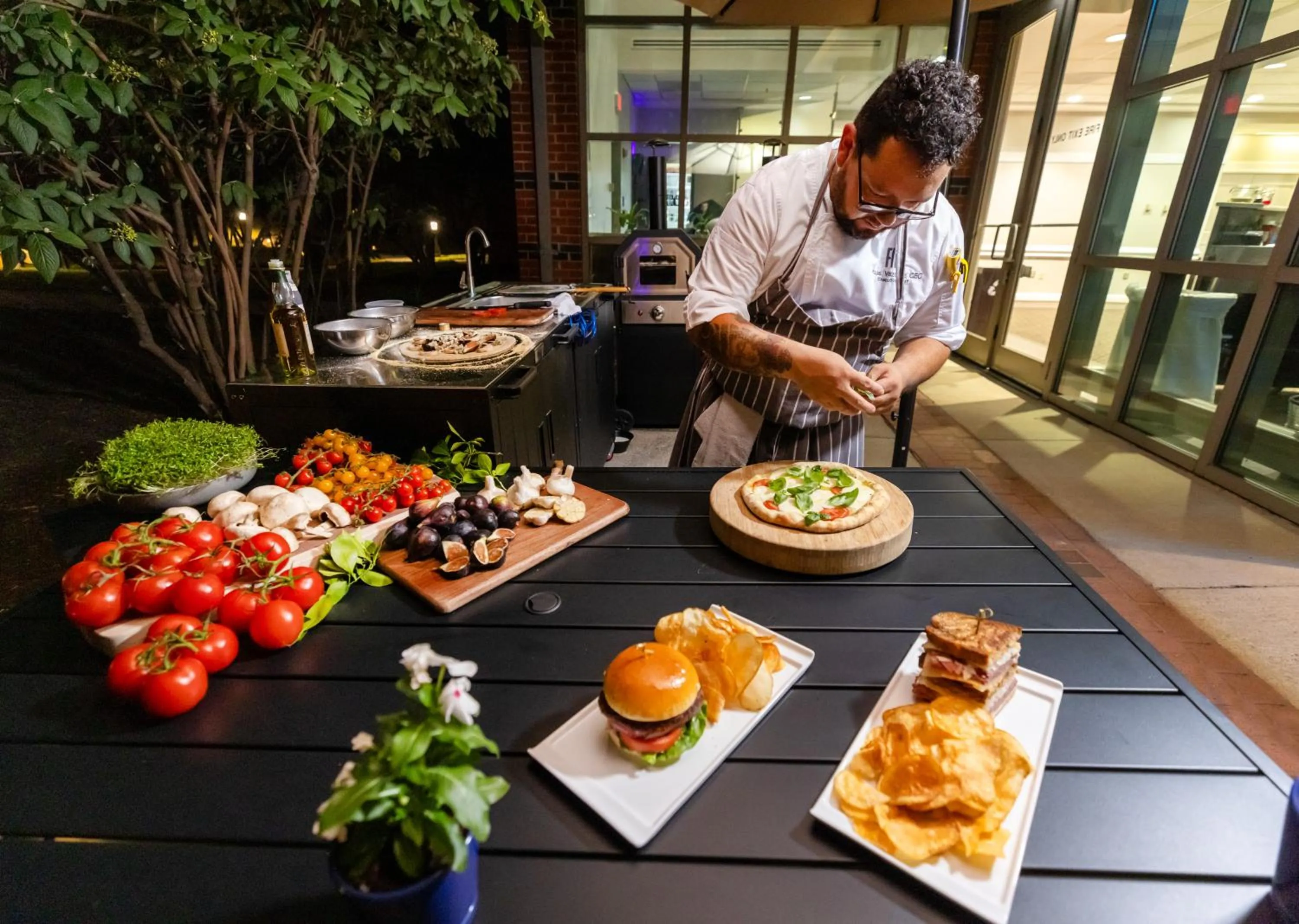 Food close-up in Kellogg Conference Hotel Capitol Hill at Gallaudet University