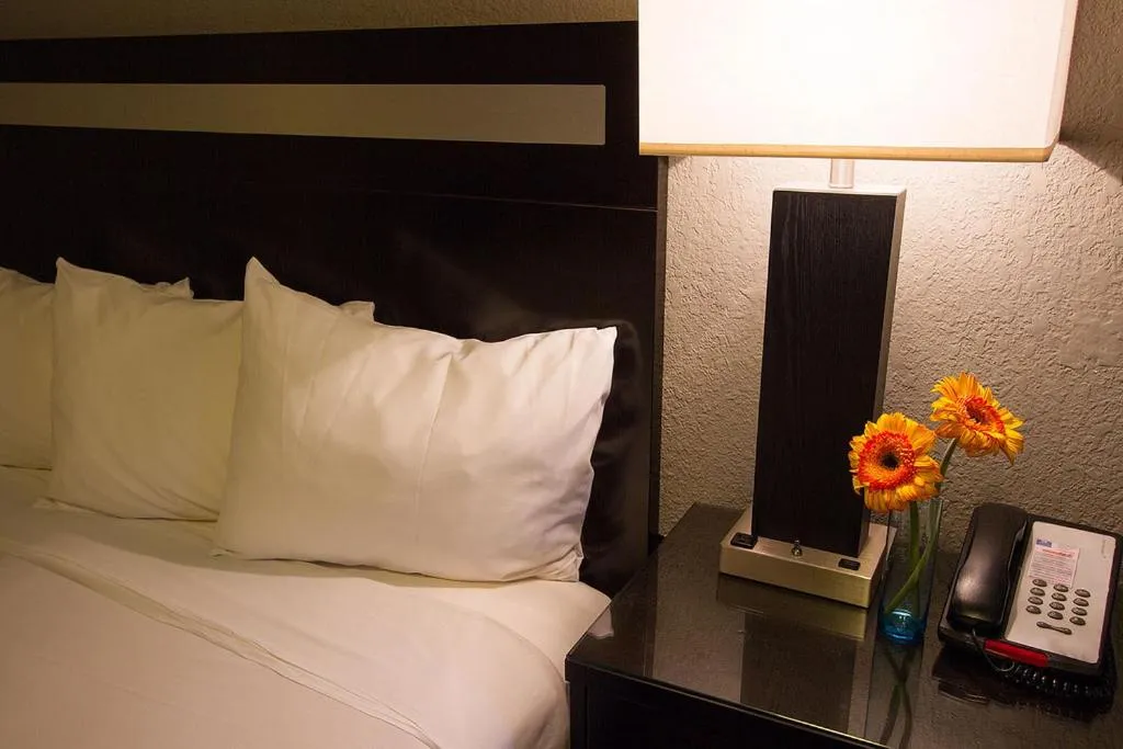 Decorative detail, Bed in Granada Inn