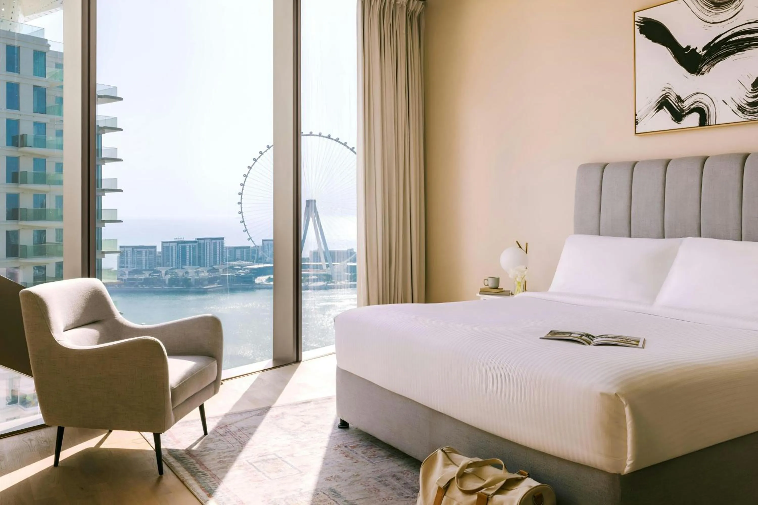 Bedroom, Bed in Sonder by Marriott Bonvoy JBR The Walk Apartments