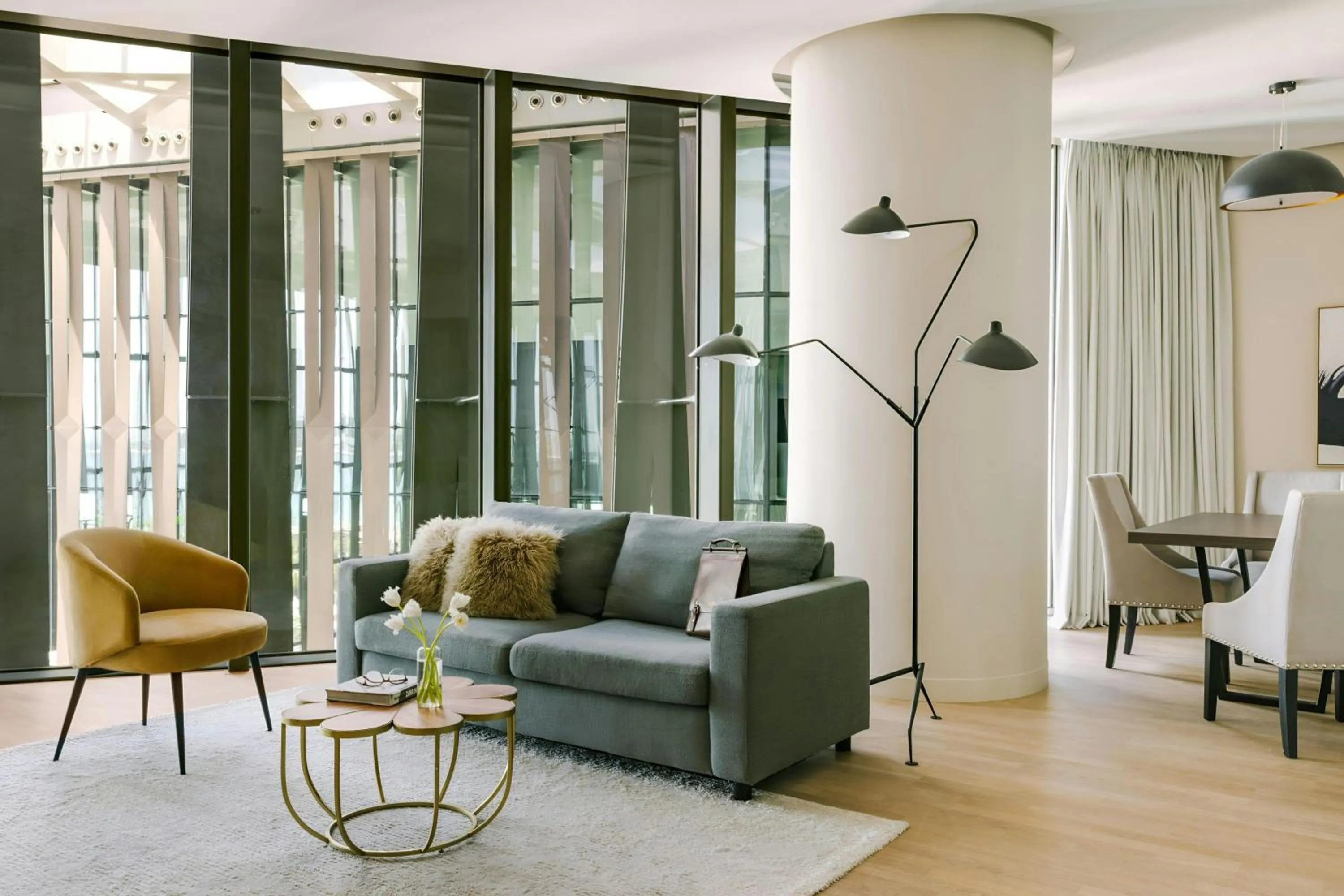 Living room in Sonder by Marriott Bonvoy JBR The Walk Apartments