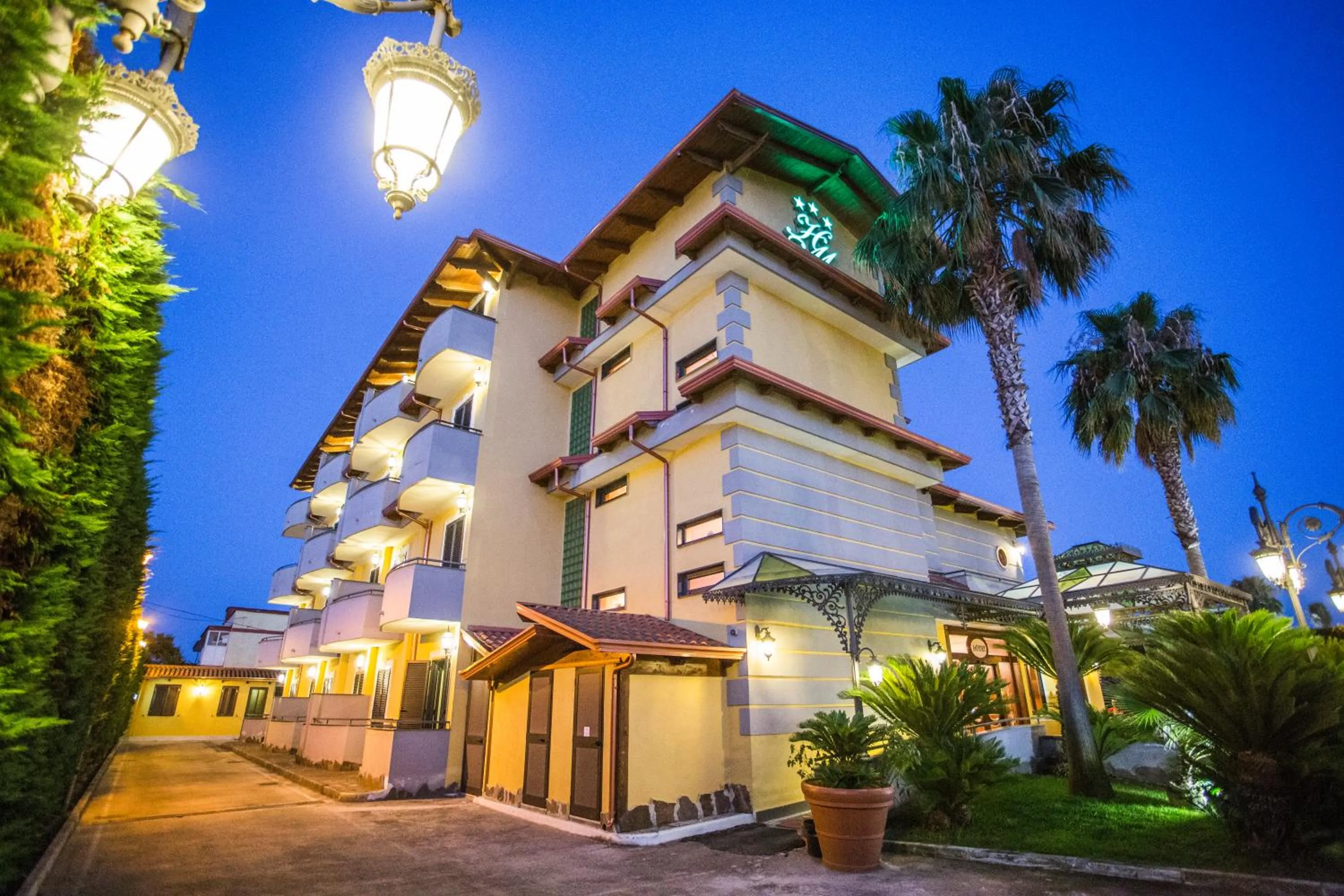 Property building in Hotel Miramare