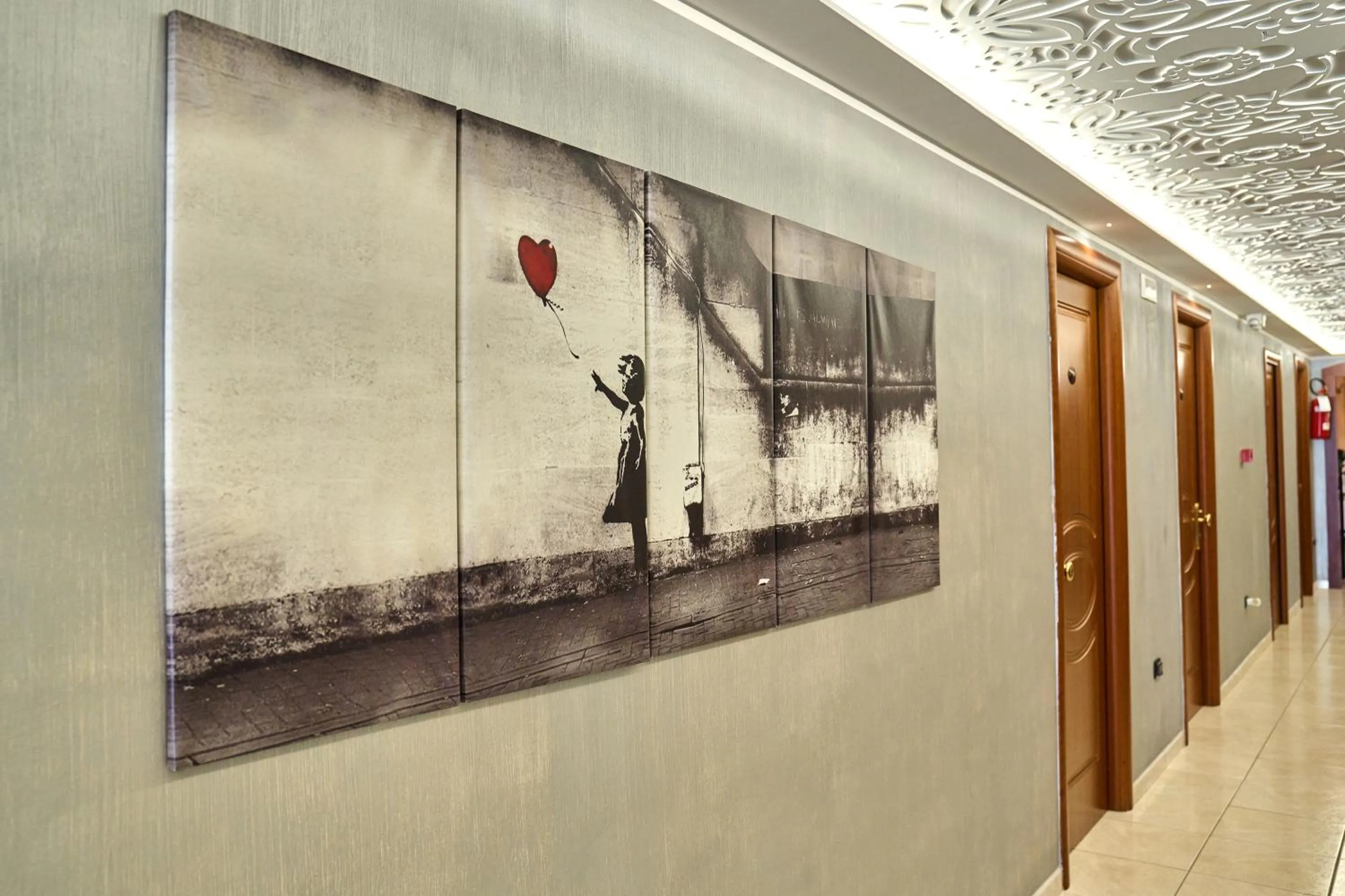 Decorative detail in Hotel Miramare