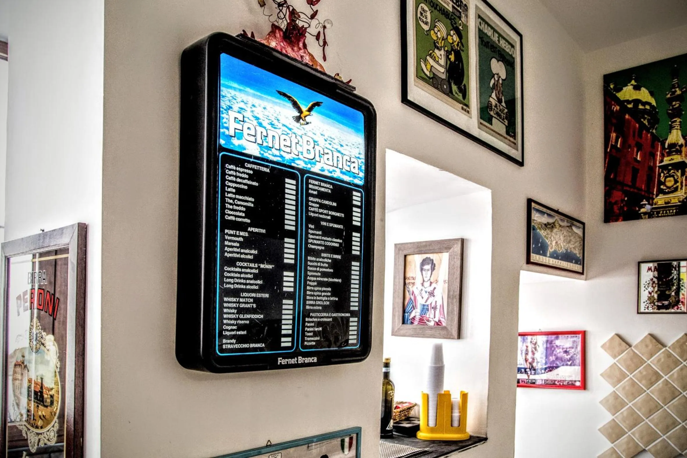 Restaurant/places to eat in San Gennaro B&B