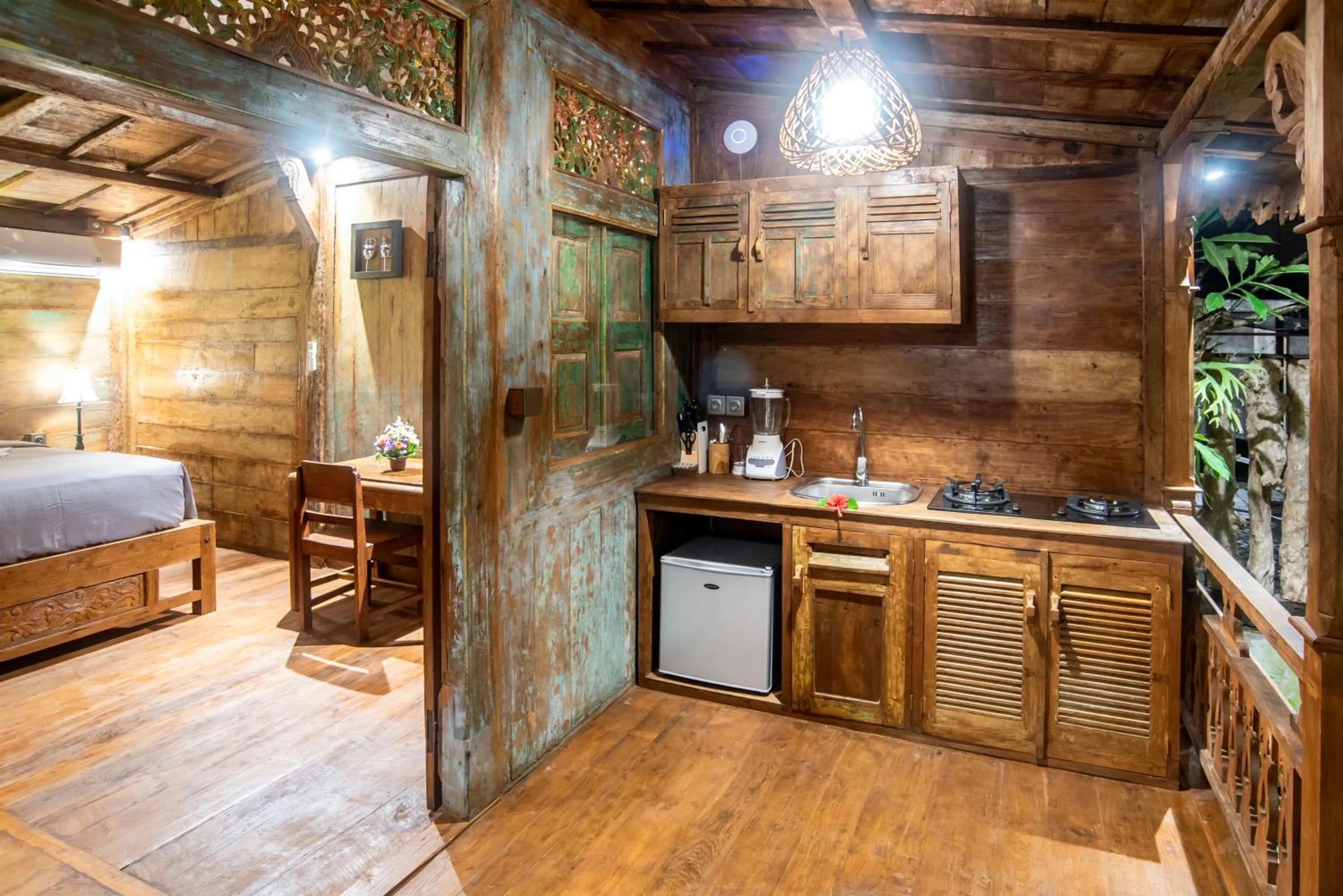 Bed in PNB Bali Villas