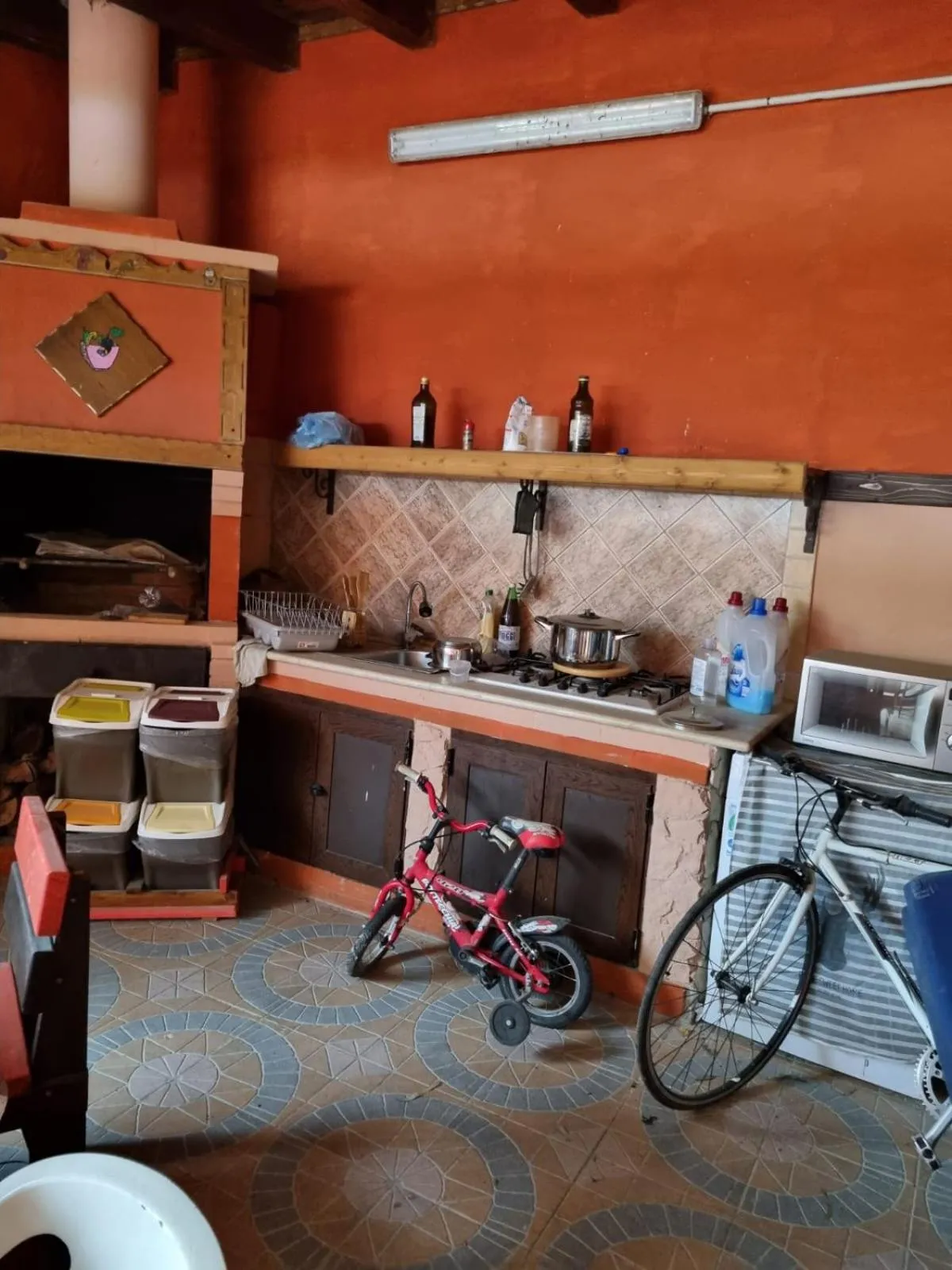 BBQ facilities in Villa Jolanda & Carmelo