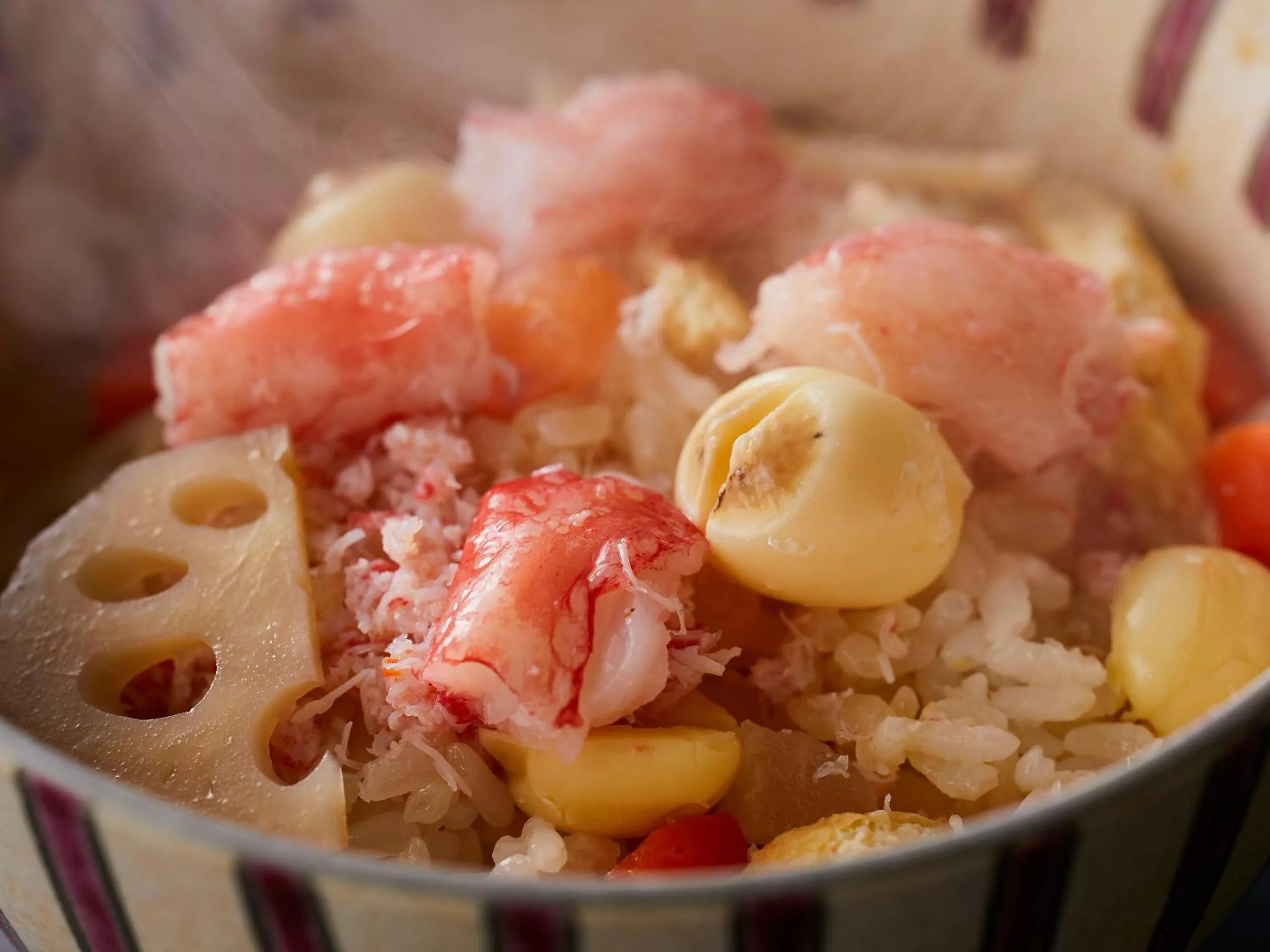 Dinner in KAMENOI HOTEL Tondabayashi