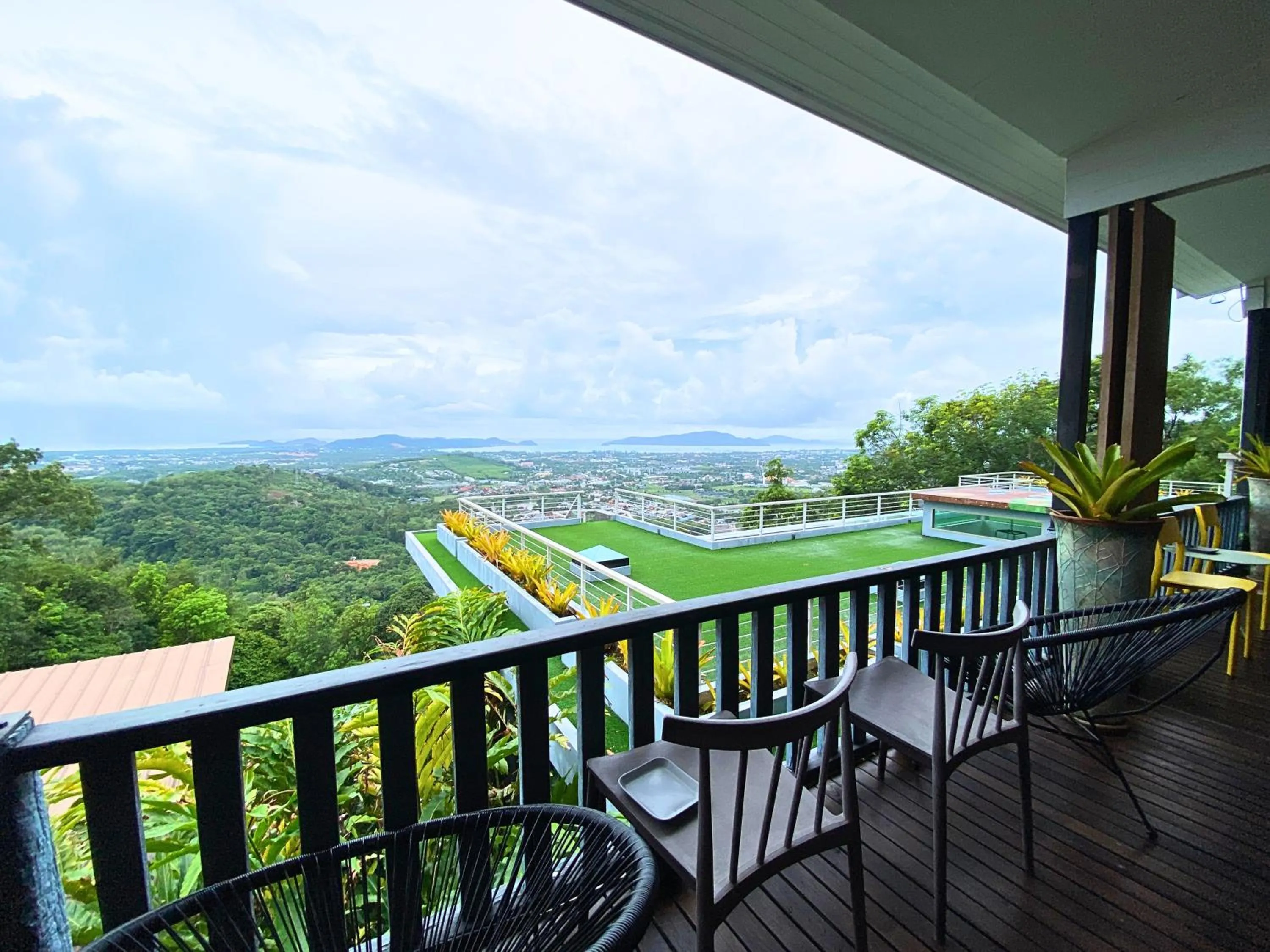 Balcony/Terrace in Phuket View Coffee and Resort