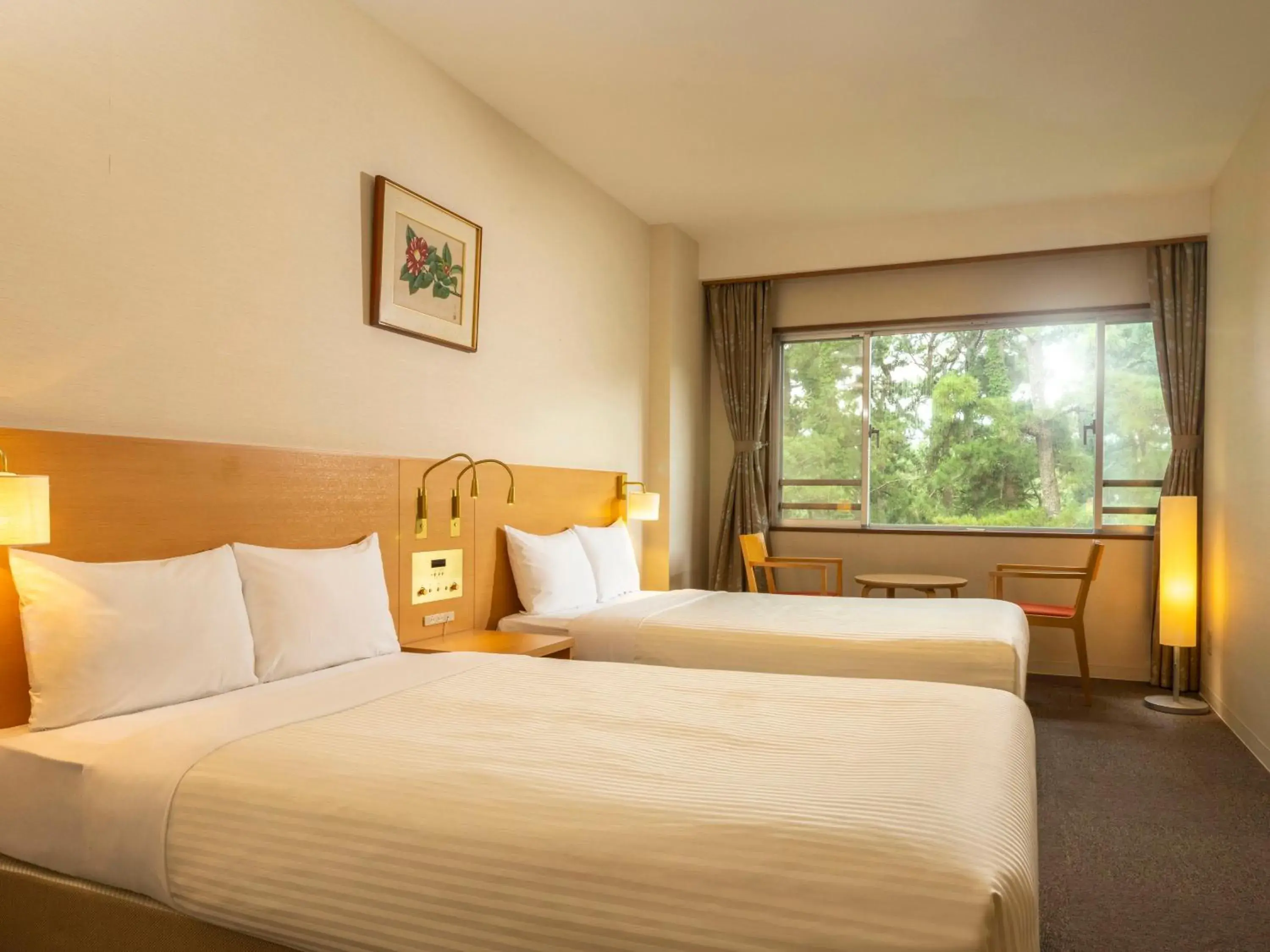 Standard Twin Room - single occupancy in KAMENOI HOTEL Kamogawa Standard Twin Room - single occupancy in KAMENOI HOTEL Kamogawa