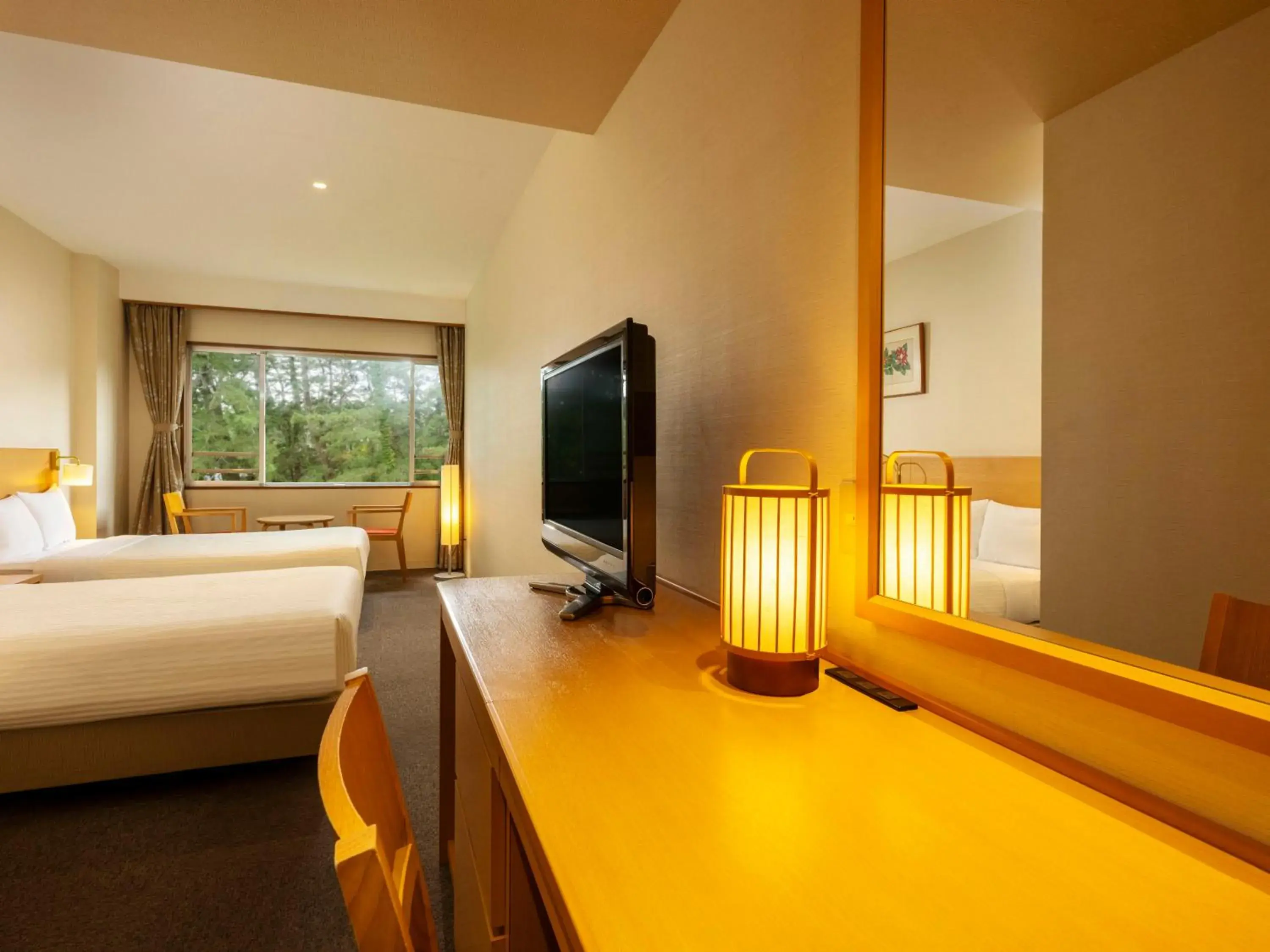 Standard Twin Room - single occupancy in KAMENOI HOTEL Kamogawa Standard Twin Room - single occupancy in KAMENOI HOTEL Kamogawa