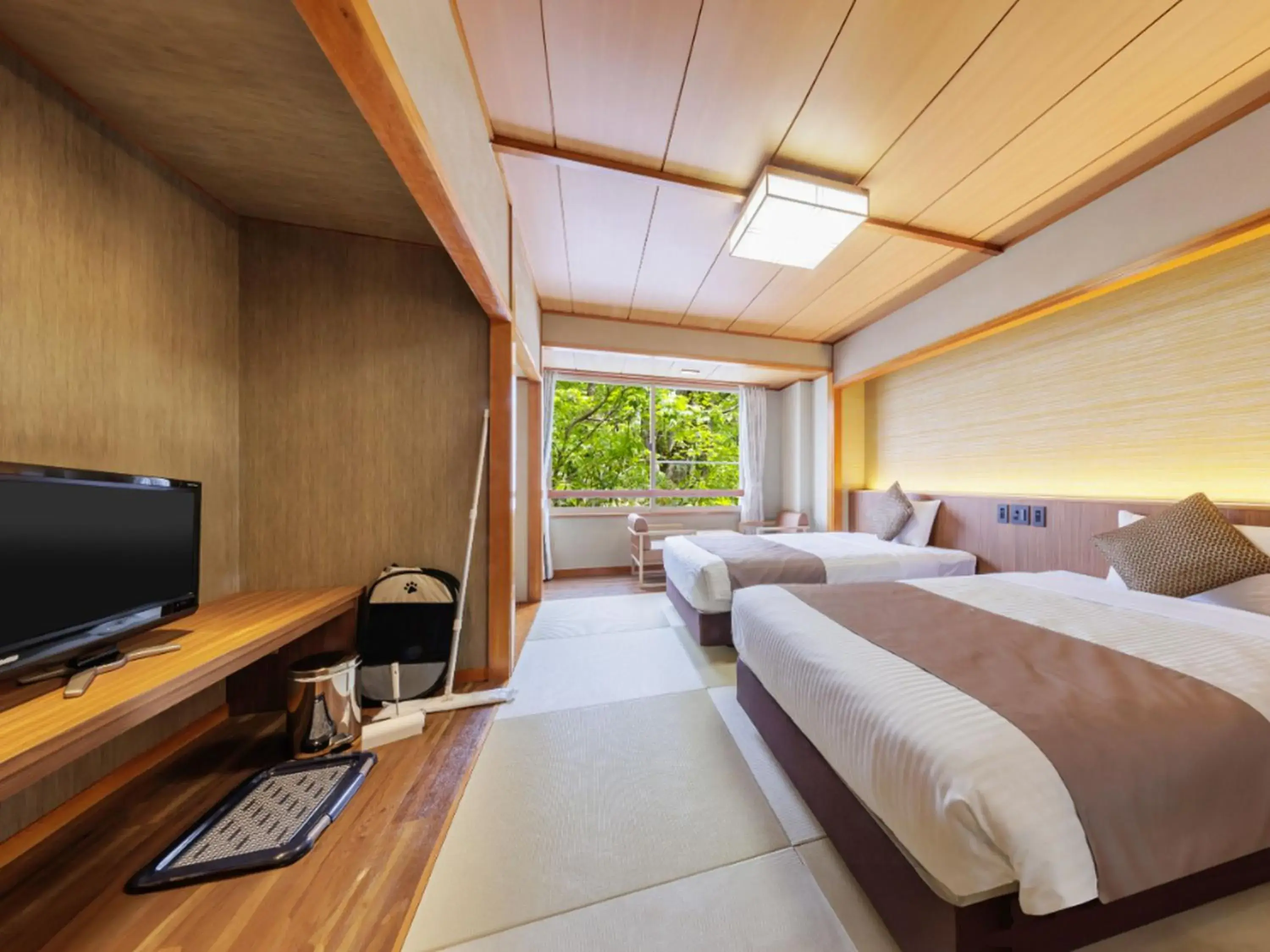 Japanese style Twin room in Wan Wan Paradise Premier Shiobara Japanese style Twin room in Wan Wan Paradise Premier Shiobara