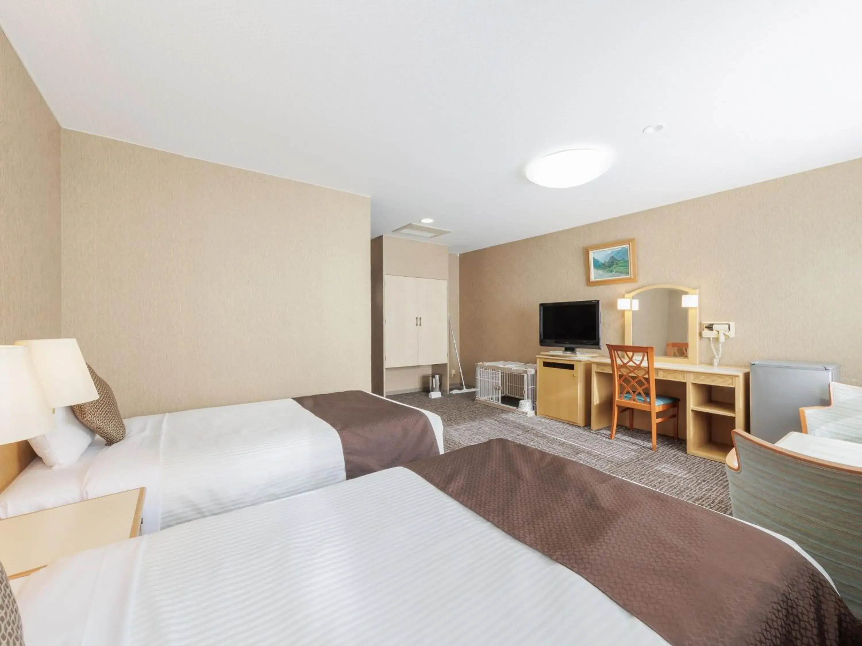 Dog Friendly - single occupancy - Non-Smoking - Twin Room - With Private Bathroom in KAMENOI HOTEL SHIOBARA Dog Friendly Hotel Dog Friendly - single occupancy - Non-Smoking - Twin Room - With Private Bathroom in KAMENOI HOTEL SHIOBARA Dog Friendly Hotel