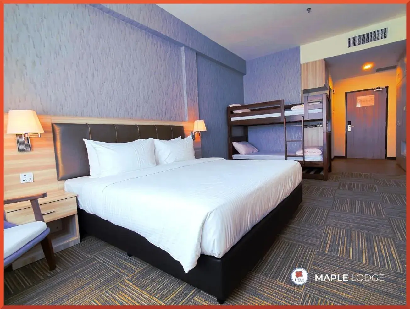 Bed in Maple Lodge Bed in Maple Lodge