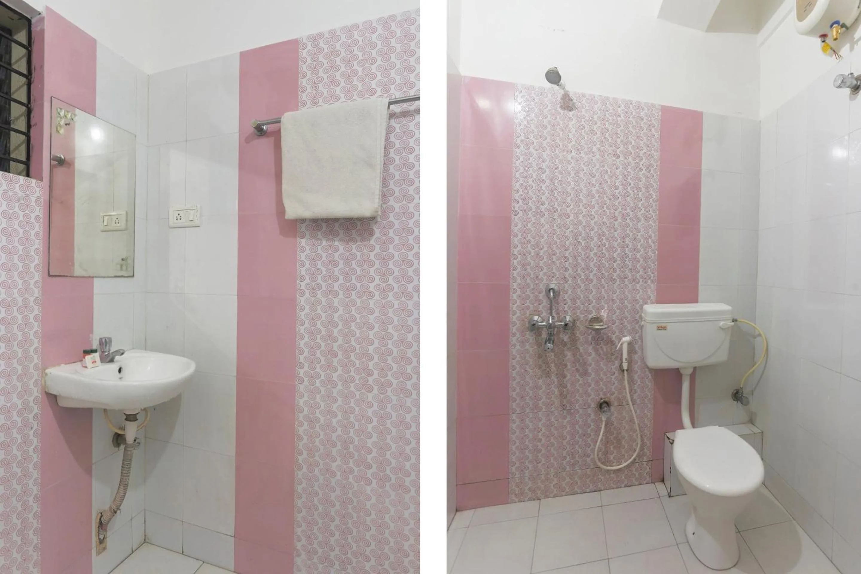 Bathroom in Hotel O Avigna Residency
