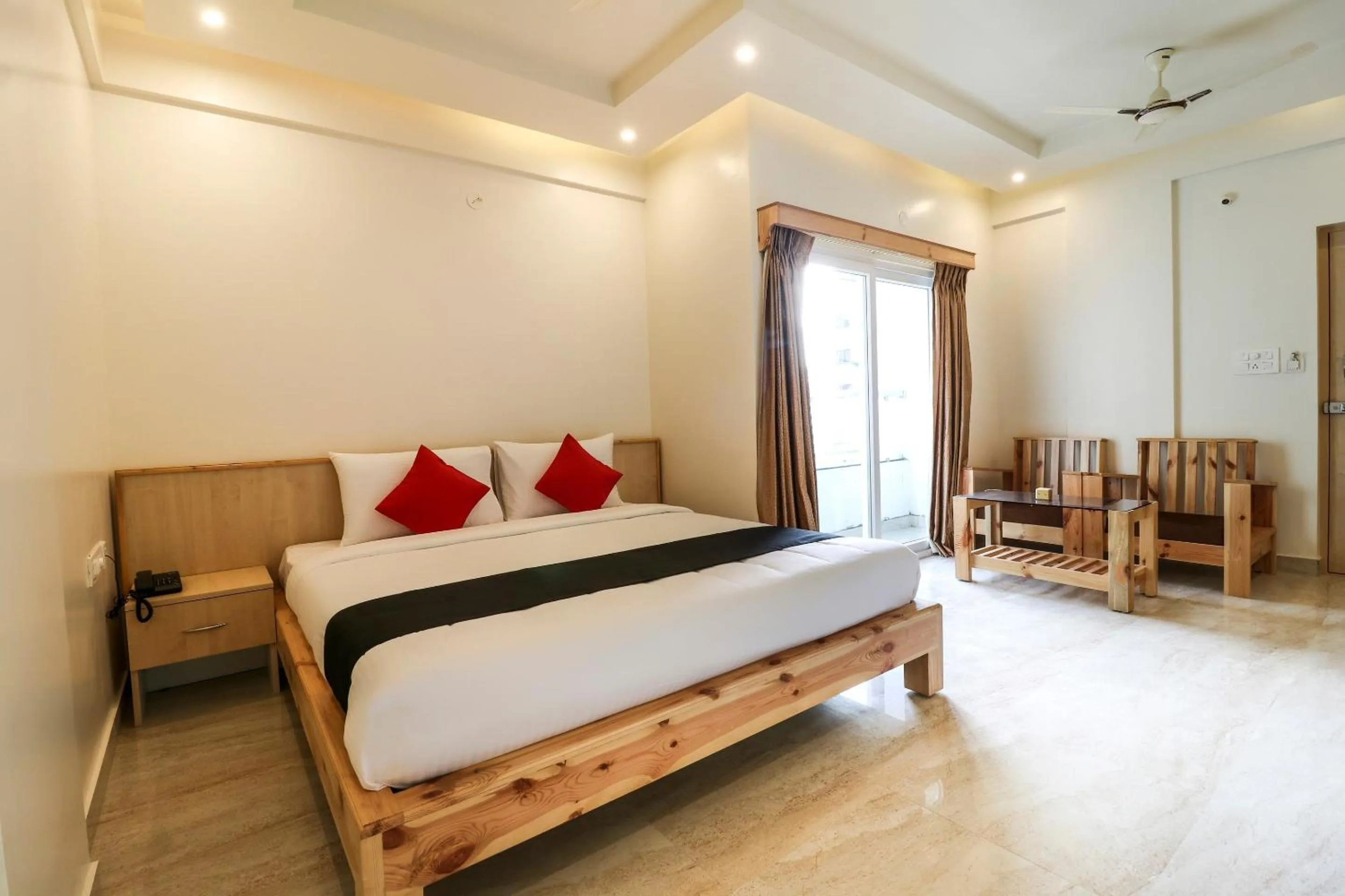 Bedroom, Bed in Collection O Prime Residency