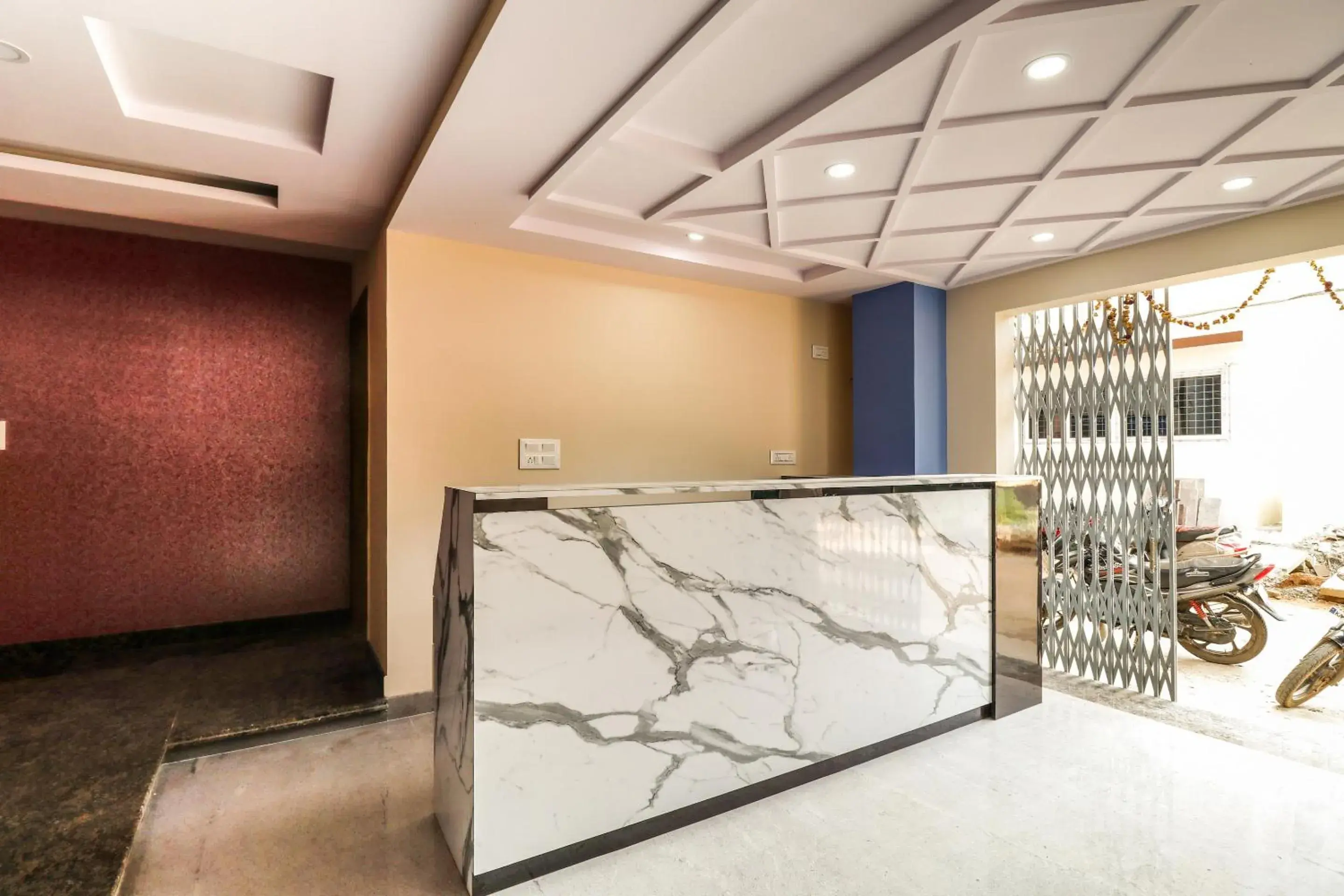 Lobby or reception in Capital O N R Residency Lobby or reception in Capital O N R Residency