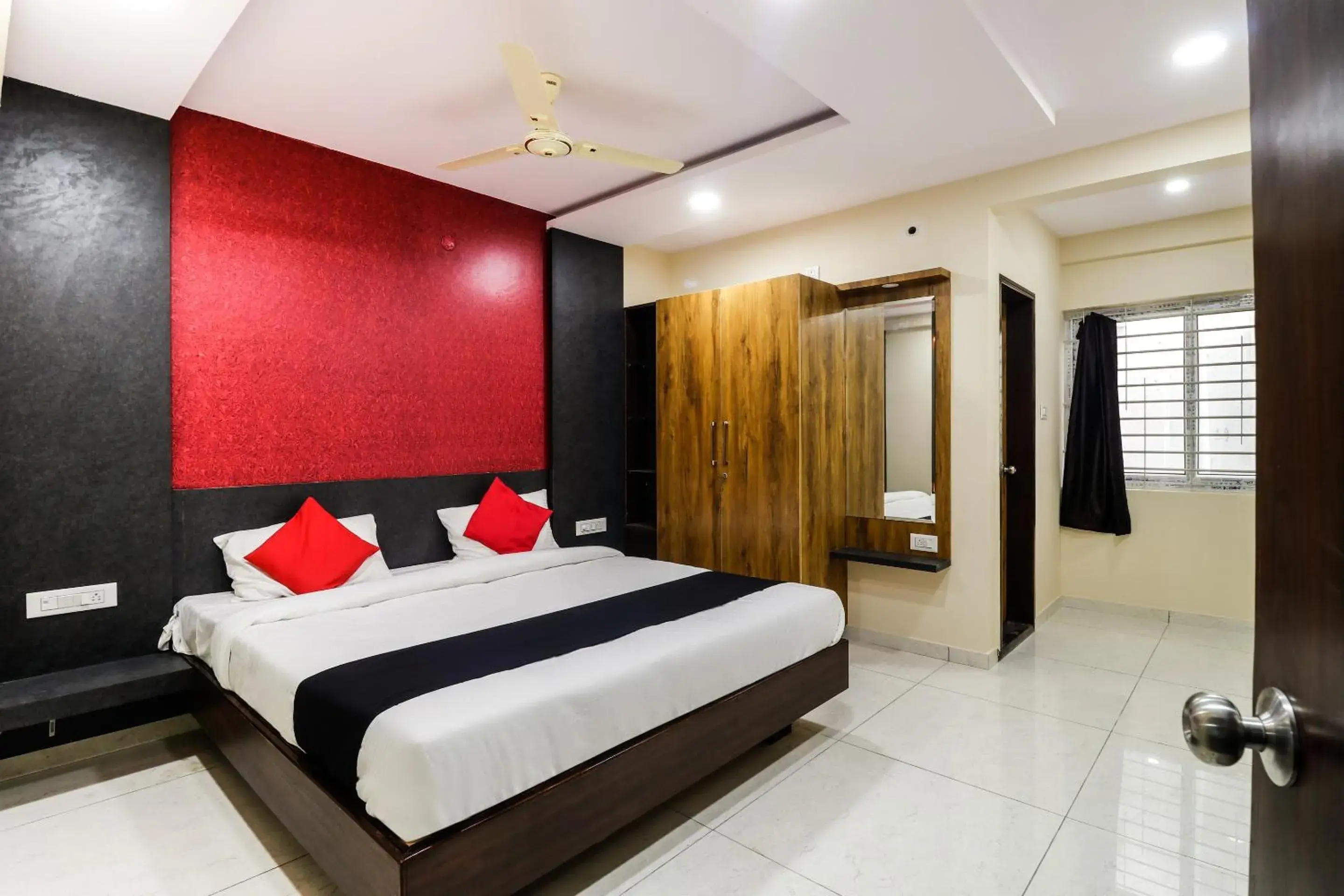 Bedroom, Bed in Capital O N R Residency Bedroom, Bed in Capital O N R Residency