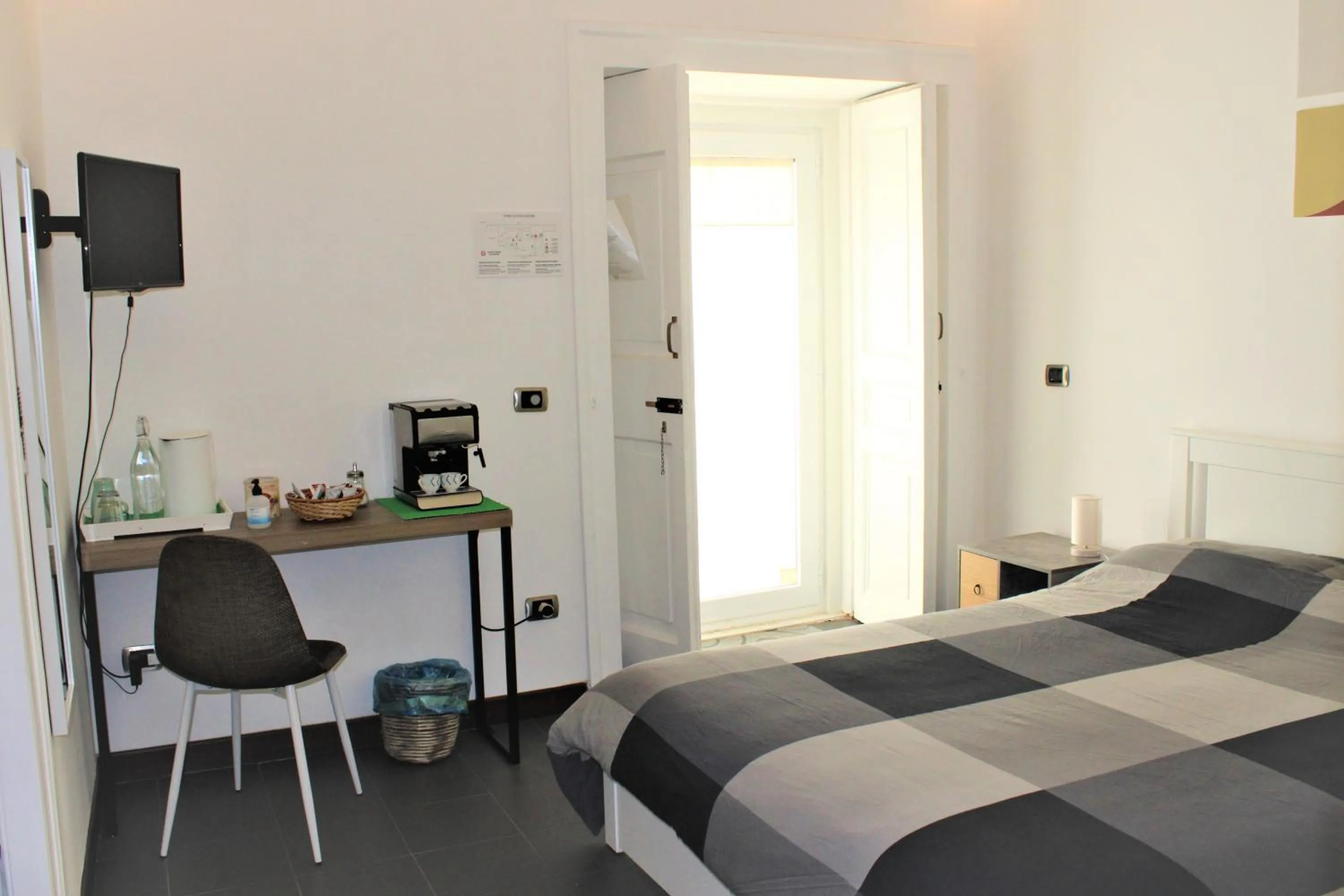 Bed in Di affreschi e volte